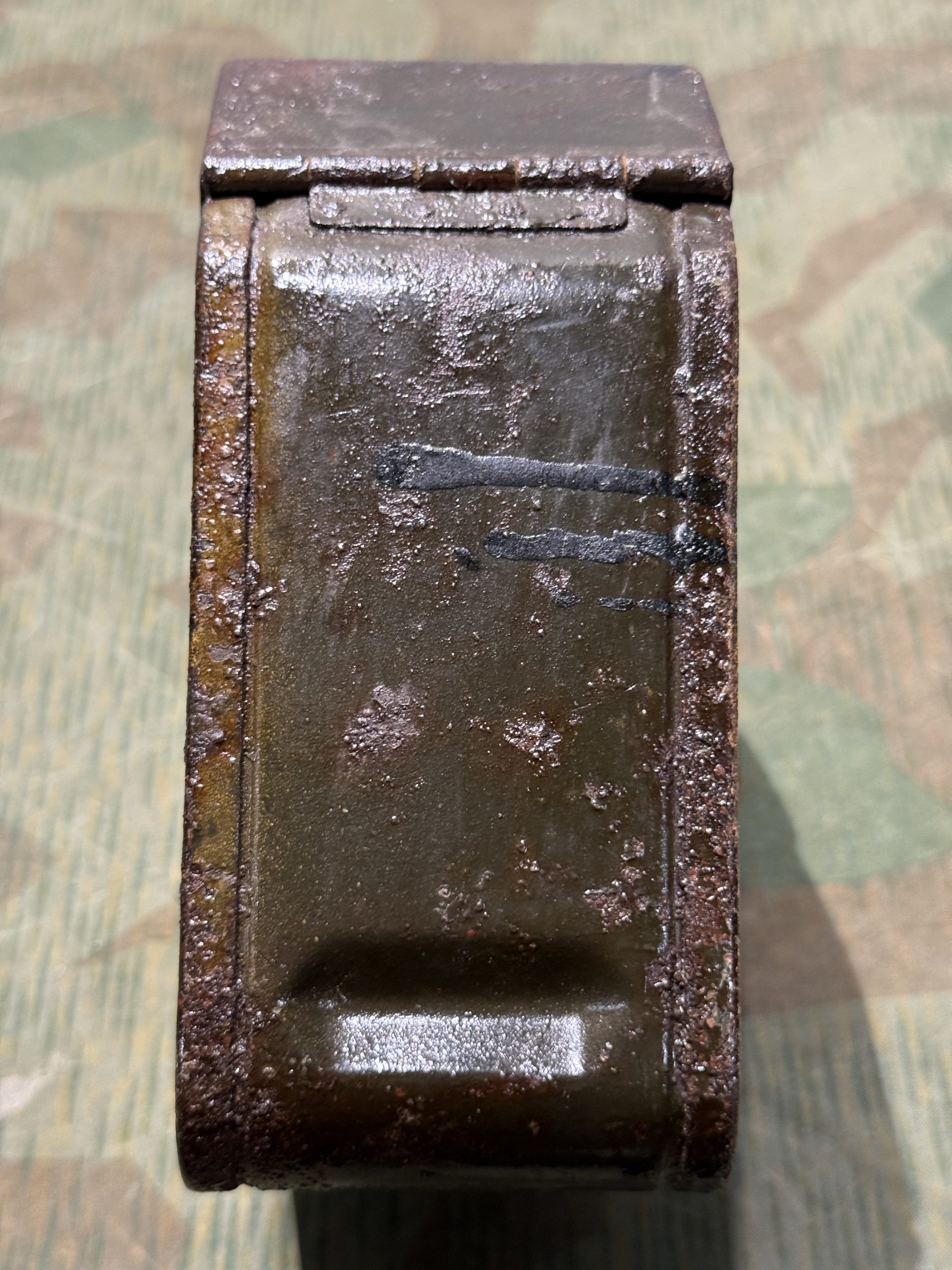 Original WW2 German Mg34 Mg42 Patronenkasten 36 Ammo Can / Drum Marked BZL 1941 - Image 9