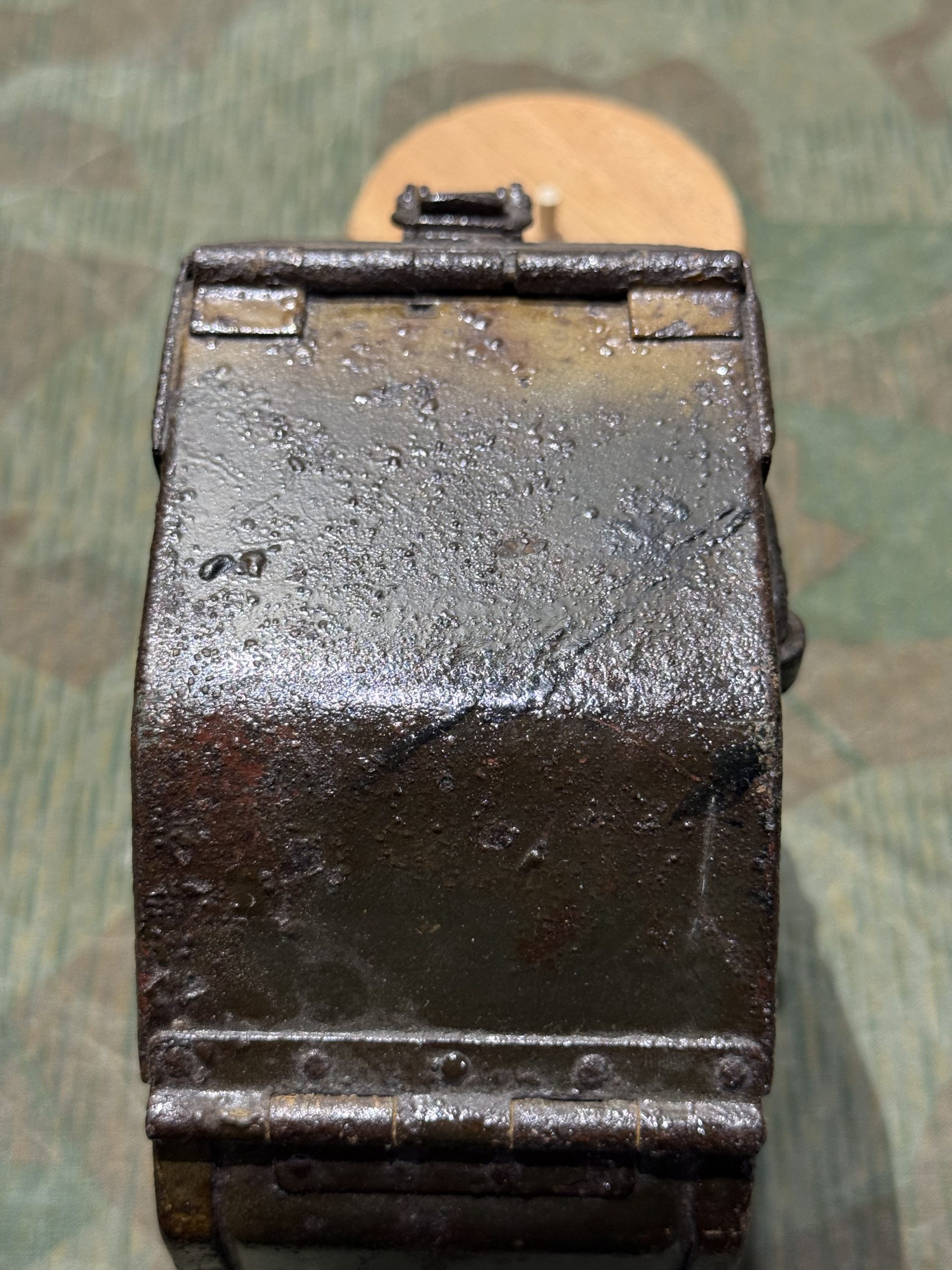 Original WW2 German Mg34 Mg42 Patronenkasten 36 Ammo Can / Drum Marked BZL 1941 - Image 10