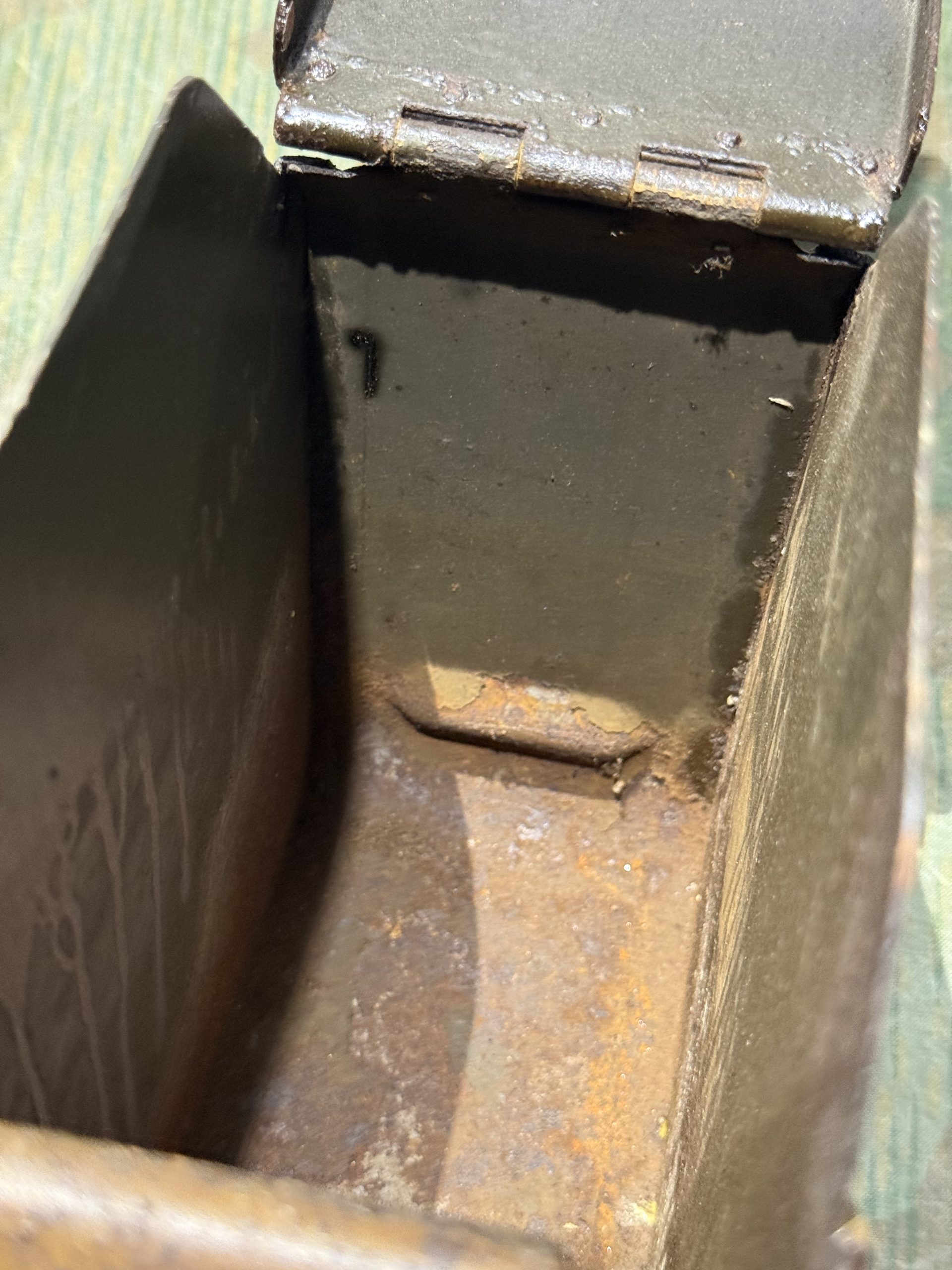 Original WW2 German Mg34 Mg42 Patronenkasten 36 Ammo Can / Drum Marked BZL 1941 - Image 18