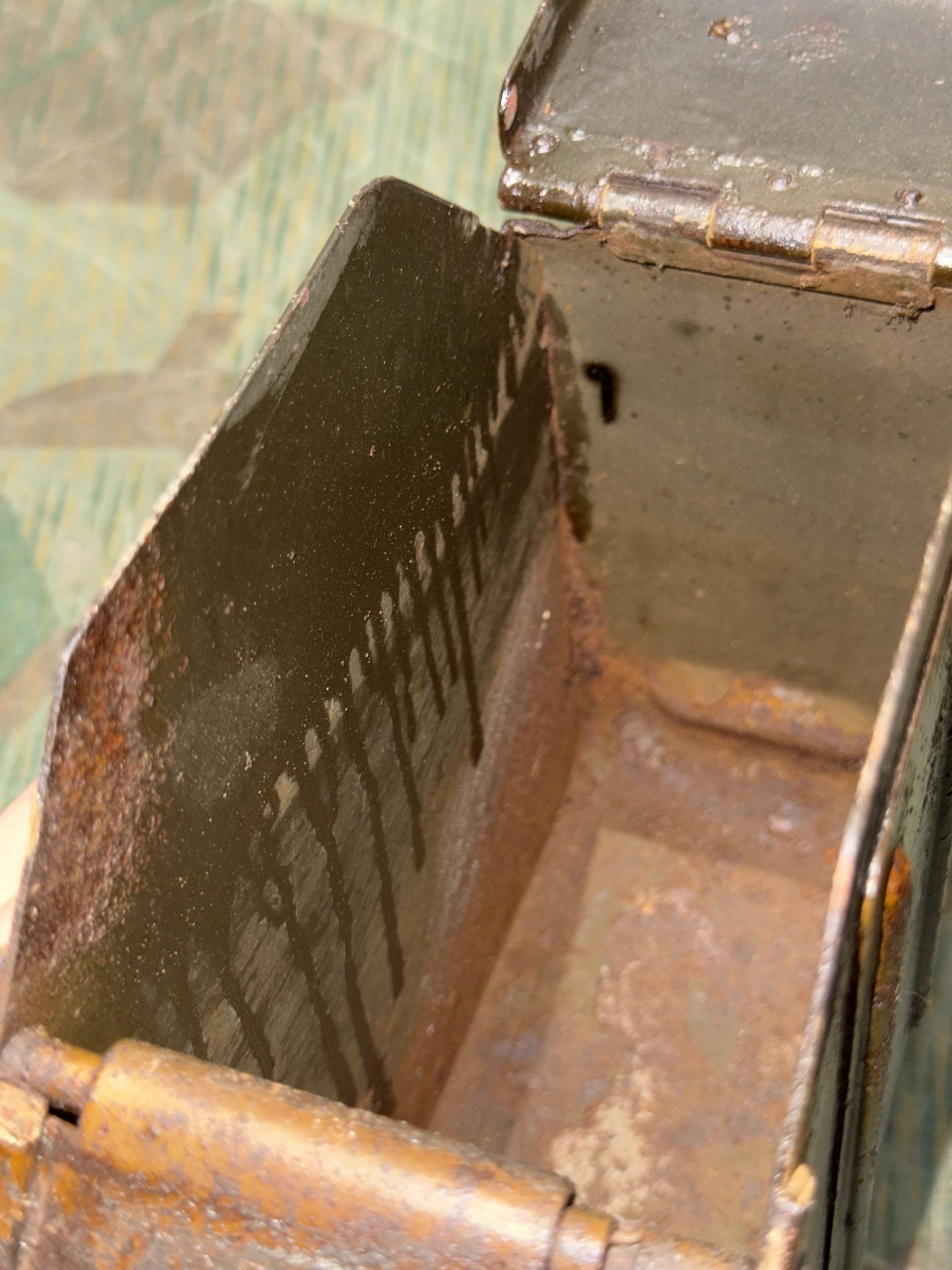 Original WW2 German Mg34 Mg42 Patronenkasten 36 Ammo Can / Drum Marked BZL 1941 - Image 19