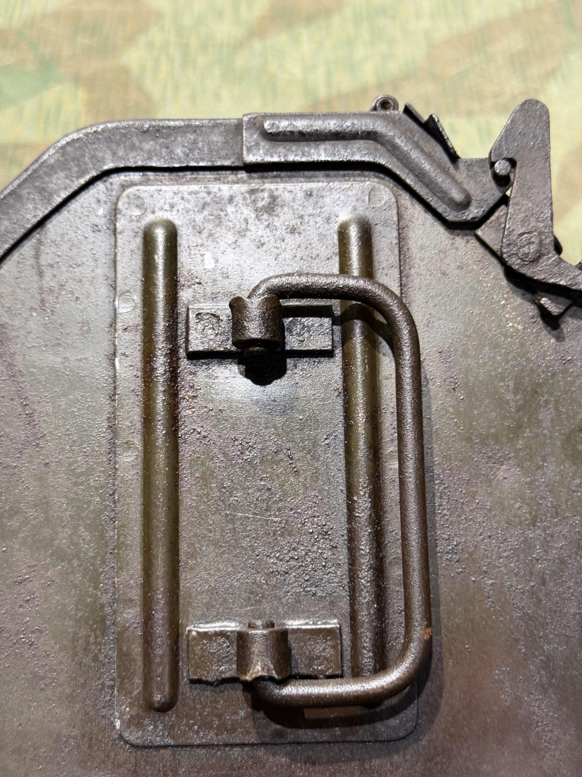 Original WW2 German Mg34 Mg42 Patronenkasten 36 Ammo Can / Drum Marked BOW 1940 - Image 3