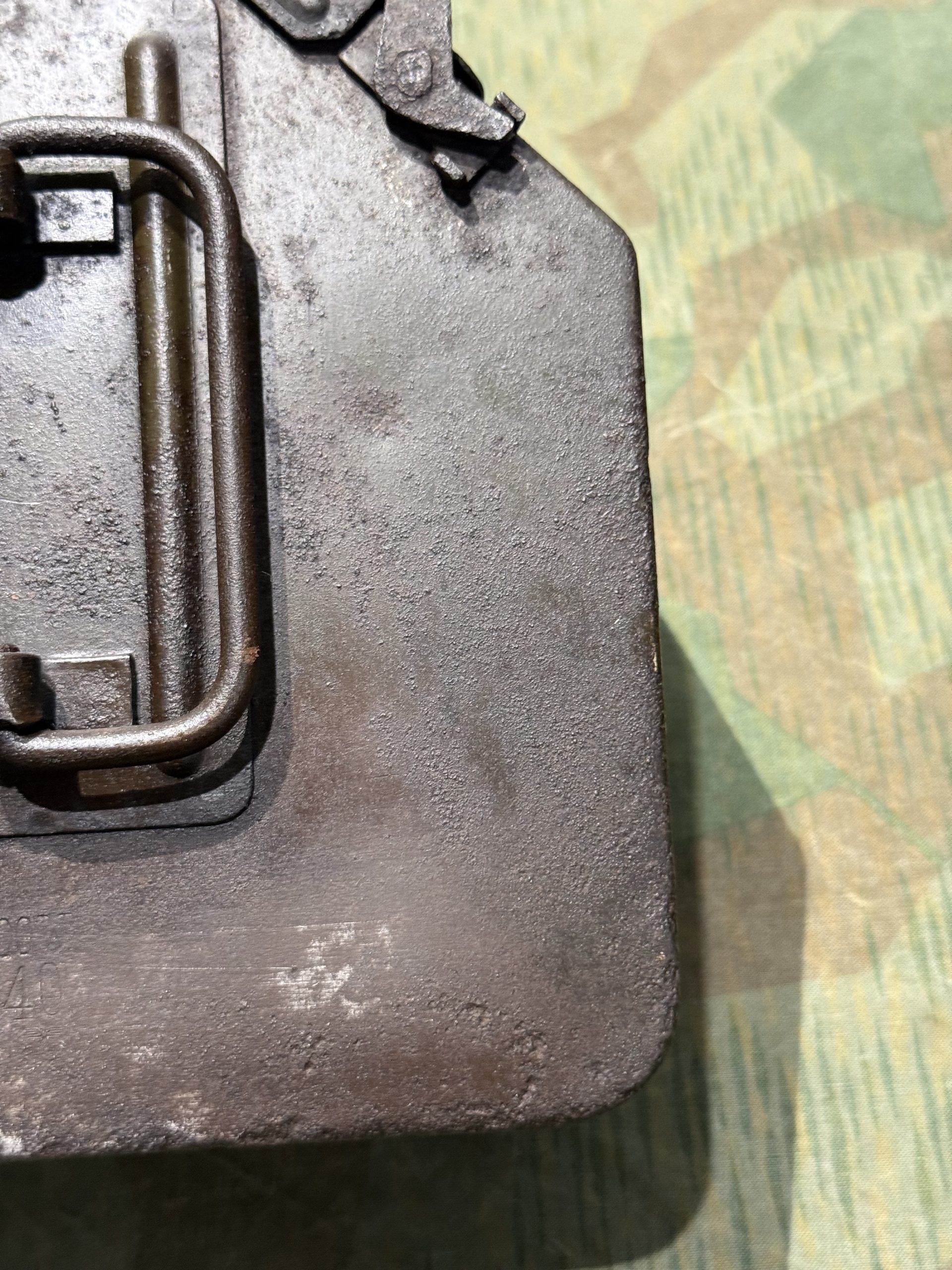 Original WW2 German Mg34 Mg42 Patronenkasten 36 Ammo Can / Drum Marked BOW 1940 - Image 4