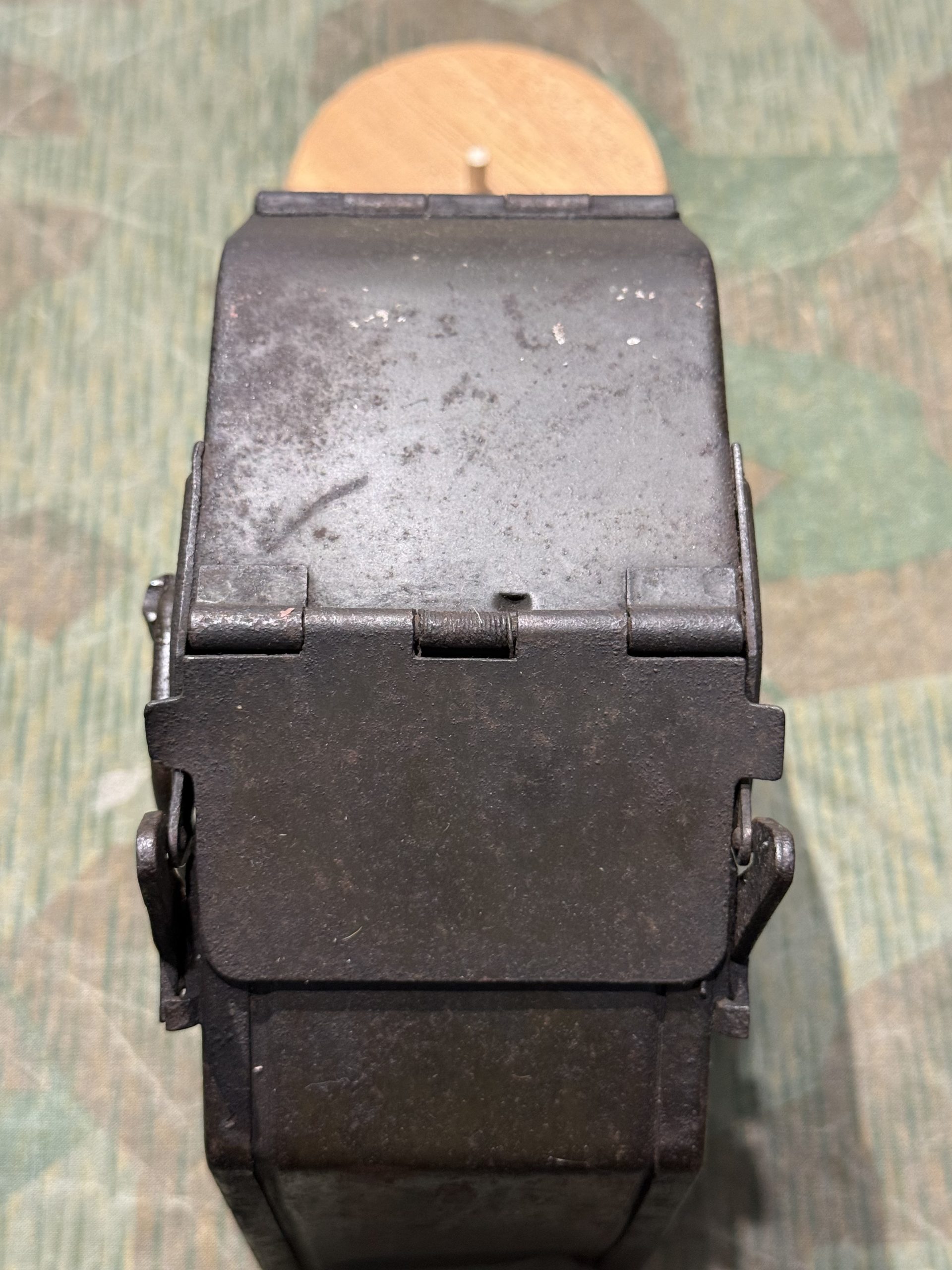 Original WW2 German Mg34 Mg42 Patronenkasten 36 Ammo Can / Drum Marked BOW 1940 - Image 6