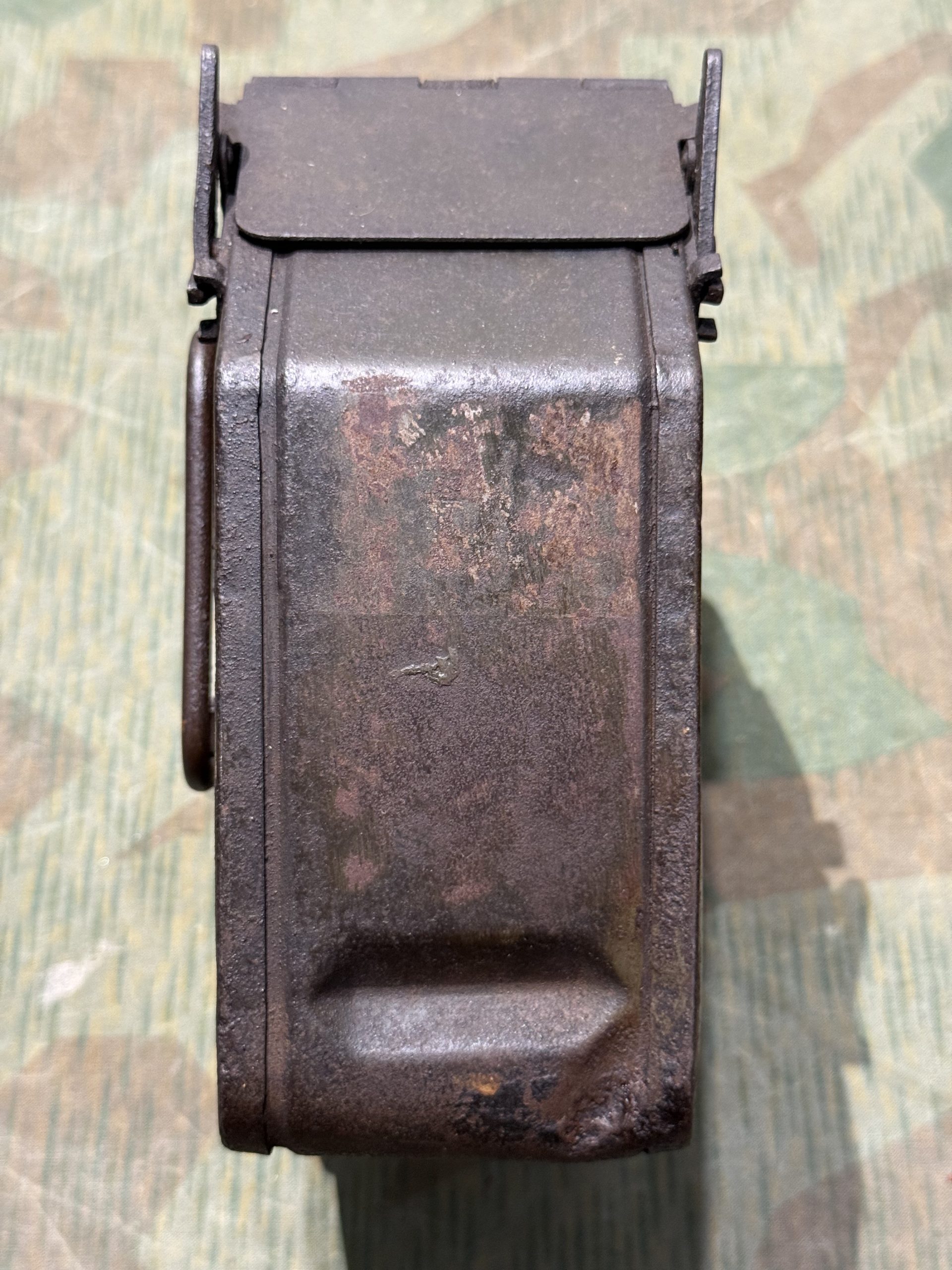 Original WW2 German Mg34 Mg42 Patronenkasten 36 Ammo Can / Drum Marked BOW 1940 - Image 7