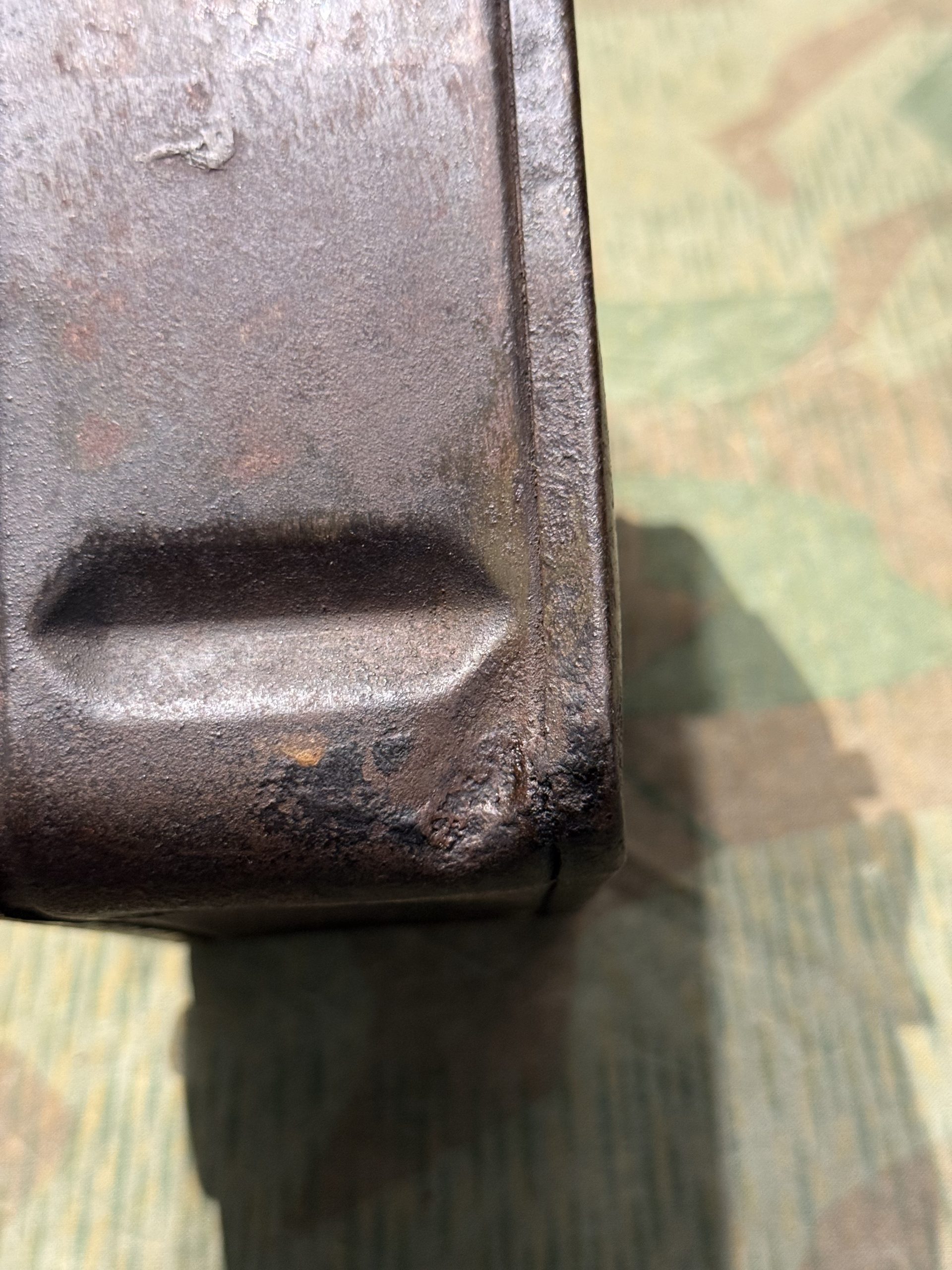 Original WW2 German Mg34 Mg42 Patronenkasten 36 Ammo Can / Drum Marked BOW 1940 - Image 8