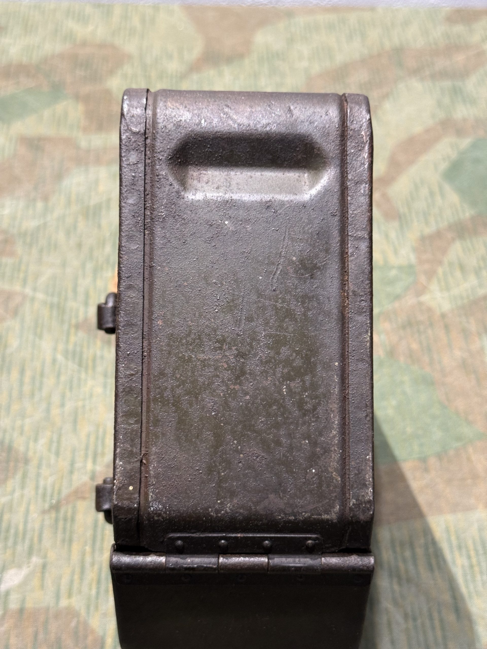 Original WW2 German Mg34 Mg42 Patronenkasten 36 Ammo Can / Drum Marked BOW 1940 - Image 12