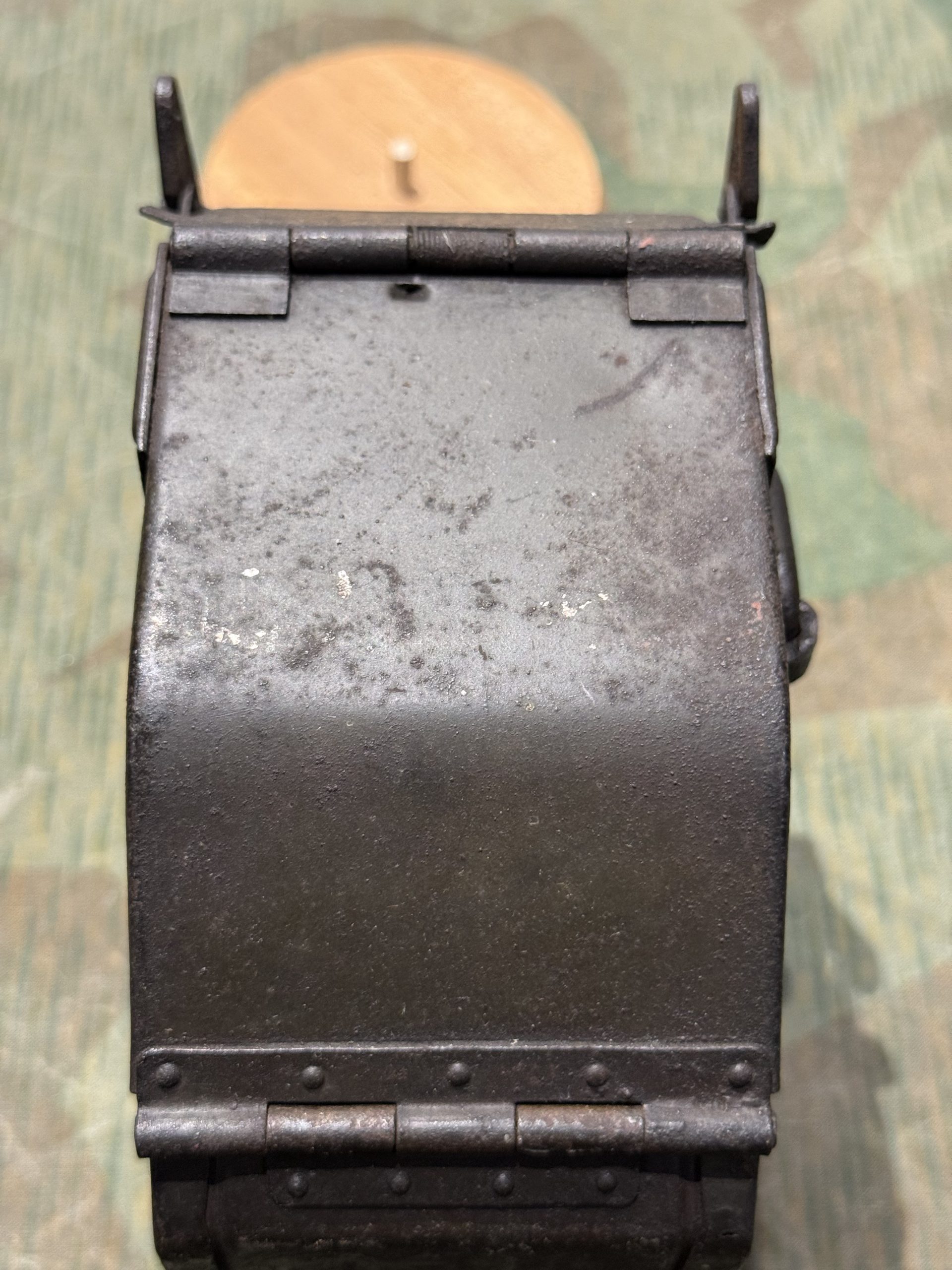 Original WW2 German Mg34 Mg42 Patronenkasten 36 Ammo Can / Drum Marked BOW 1940 - Image 13