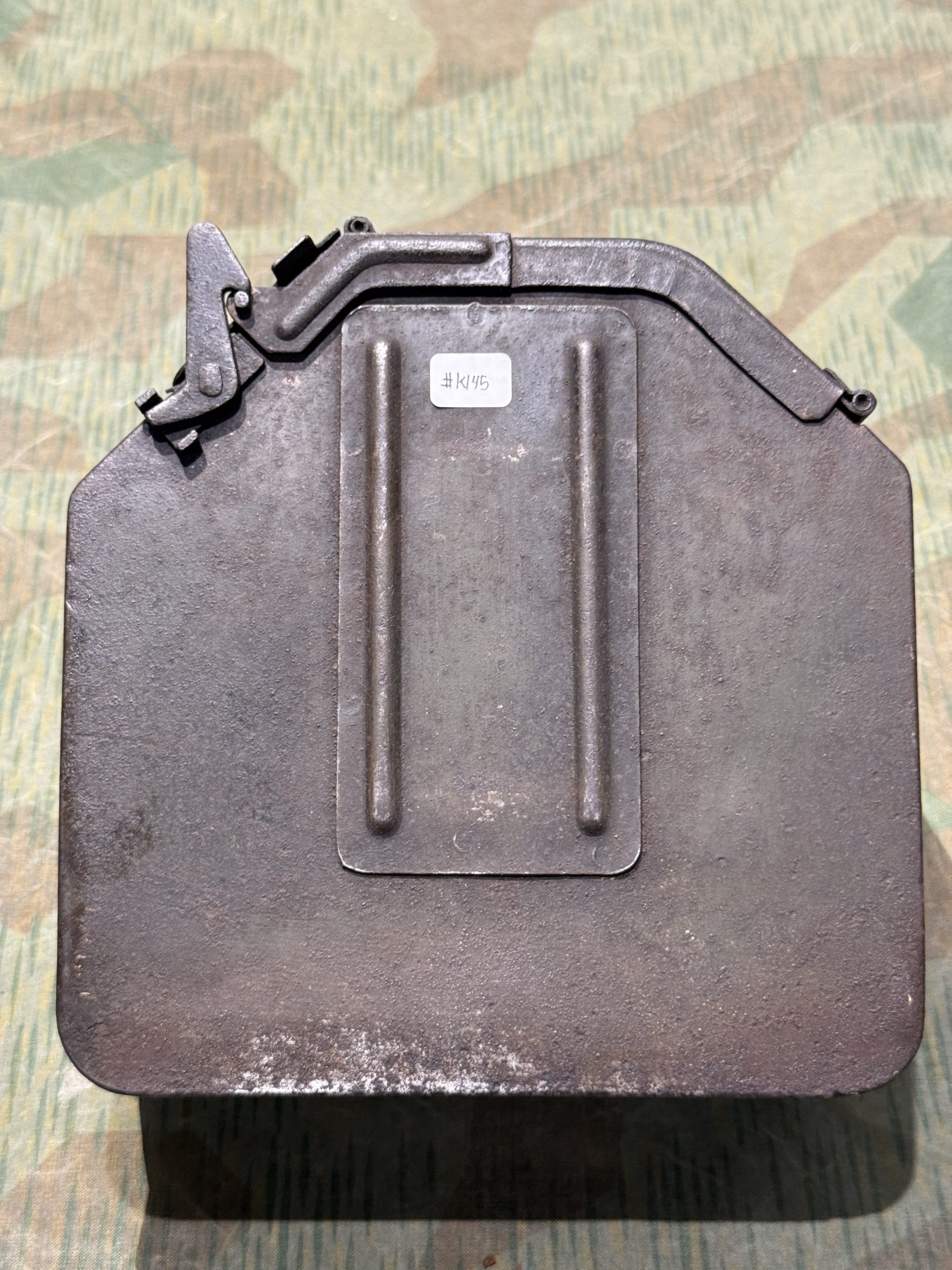 Original WW2 German Mg34 Mg42 Patronenkasten 36 Ammo Can / Drum Marked BOW 1940 - Image 14