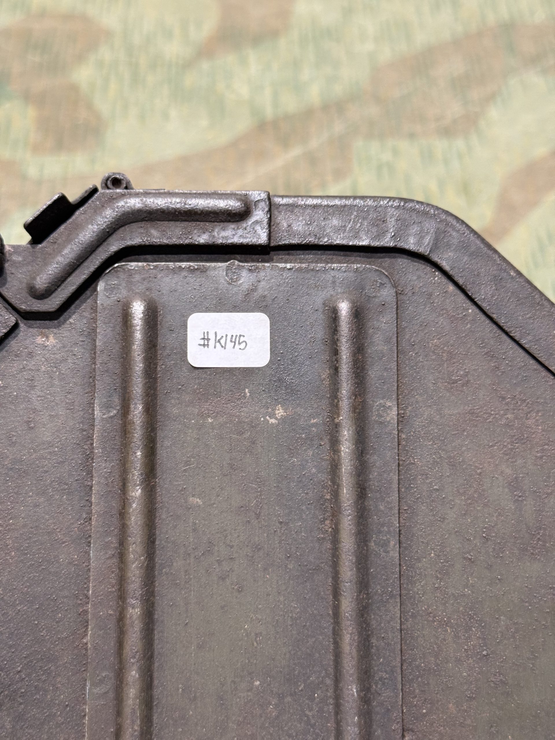 Original WW2 German Mg34 Mg42 Patronenkasten 36 Ammo Can / Drum Marked BOW 1940 - Image 16
