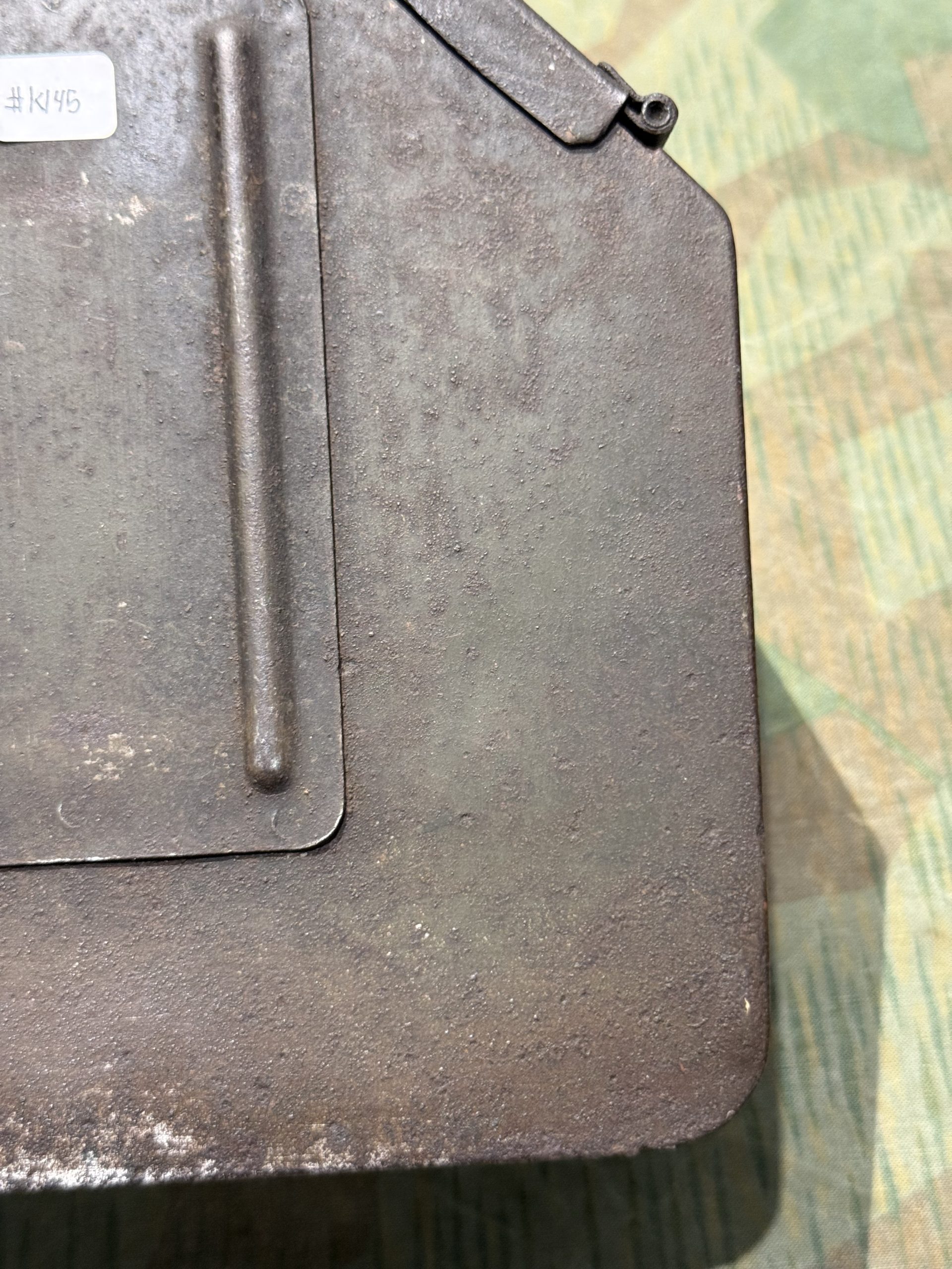 Original WW2 German Mg34 Mg42 Patronenkasten 36 Ammo Can / Drum Marked BOW 1940 - Image 17