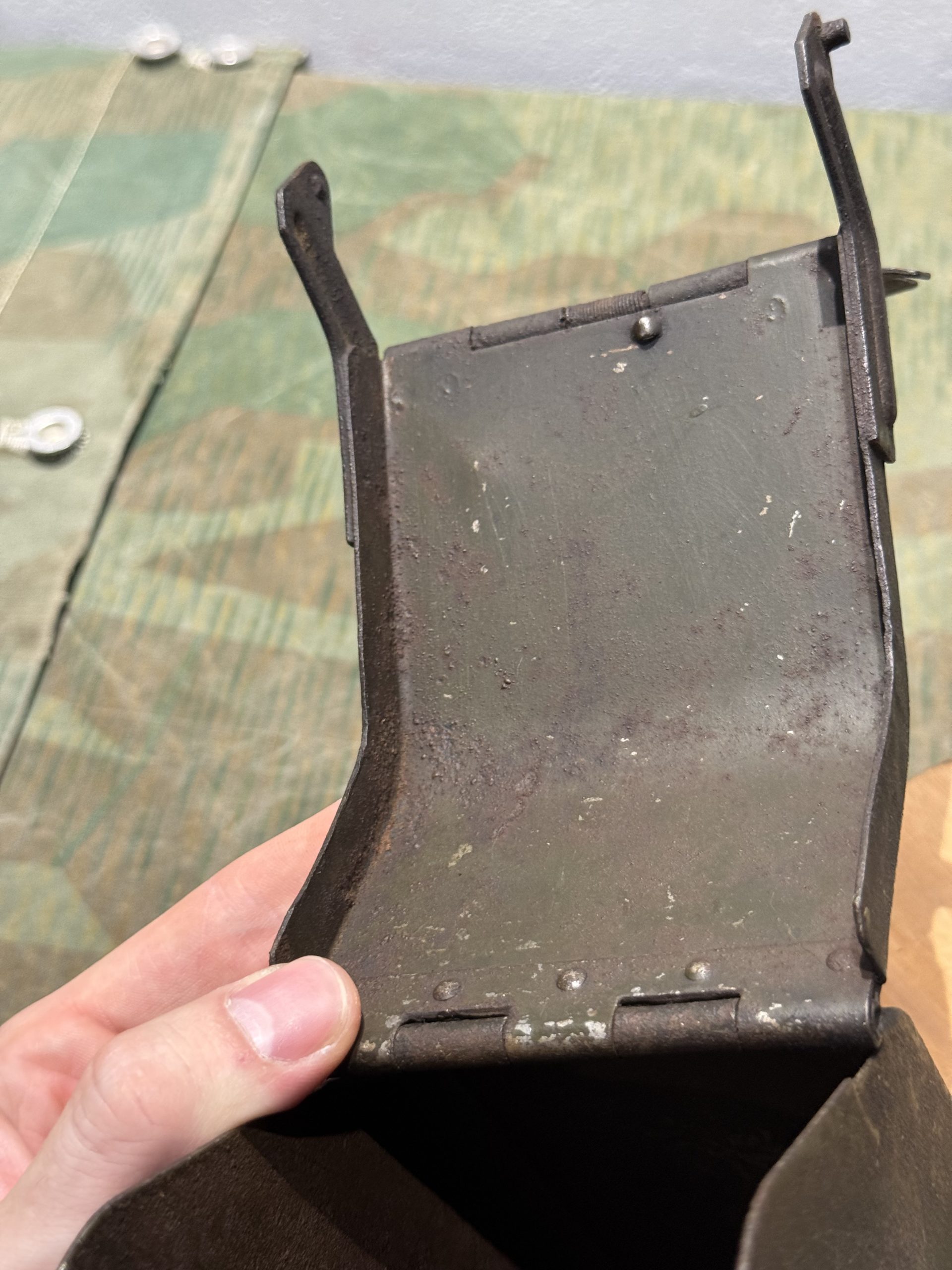 Original WW2 German Mg34 Mg42 Patronenkasten 36 Ammo Can / Drum Marked BOW 1940 - Image 21