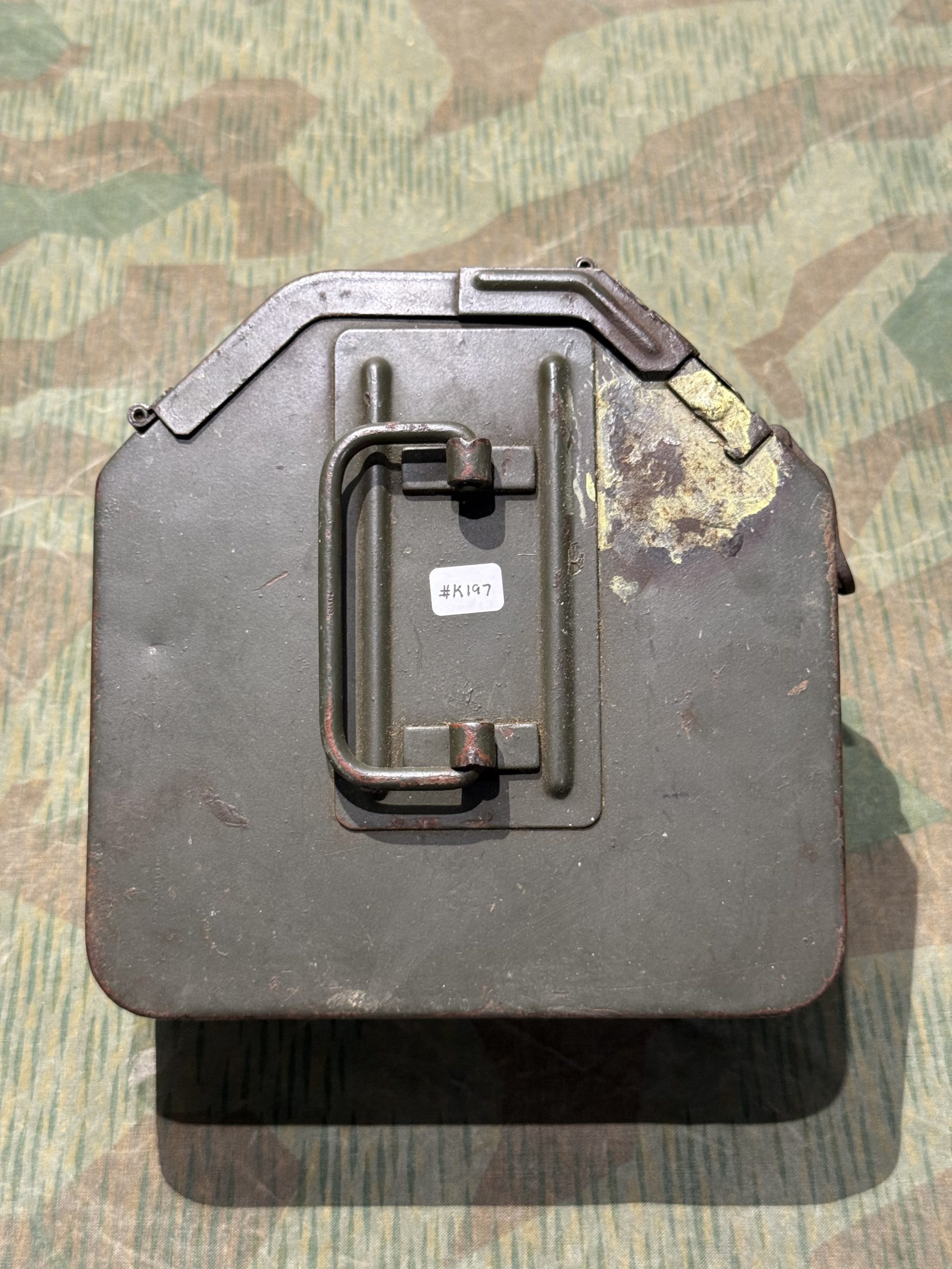 Original WW2 German Mg34 Mg42 Patronenkasten 36 Ammo Can / Drum Marked FCo 1939