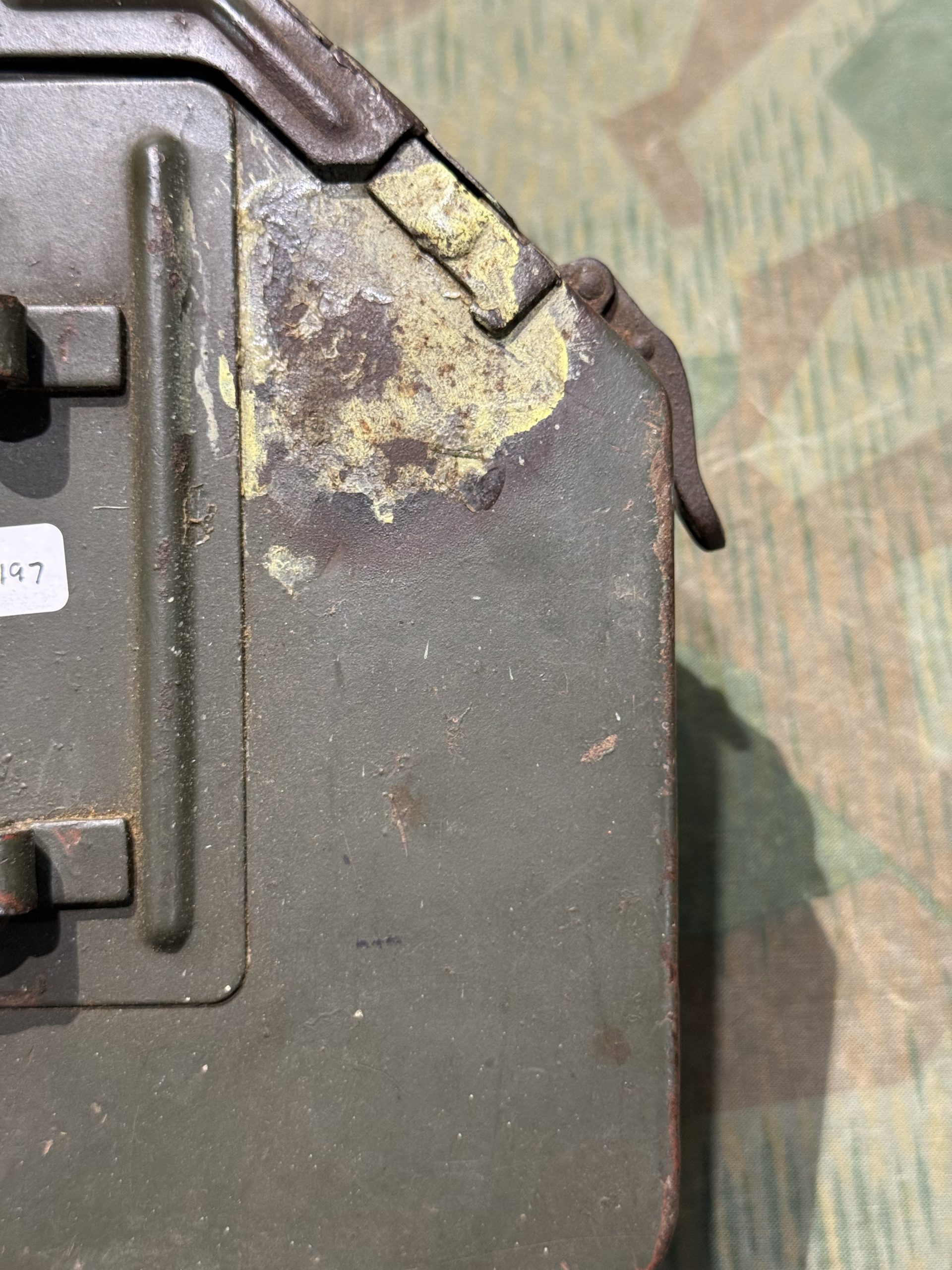 Original WW2 German Mg34 Mg42 Patronenkasten 36 Ammo Can / Drum Marked FCo 1939 - Image 4