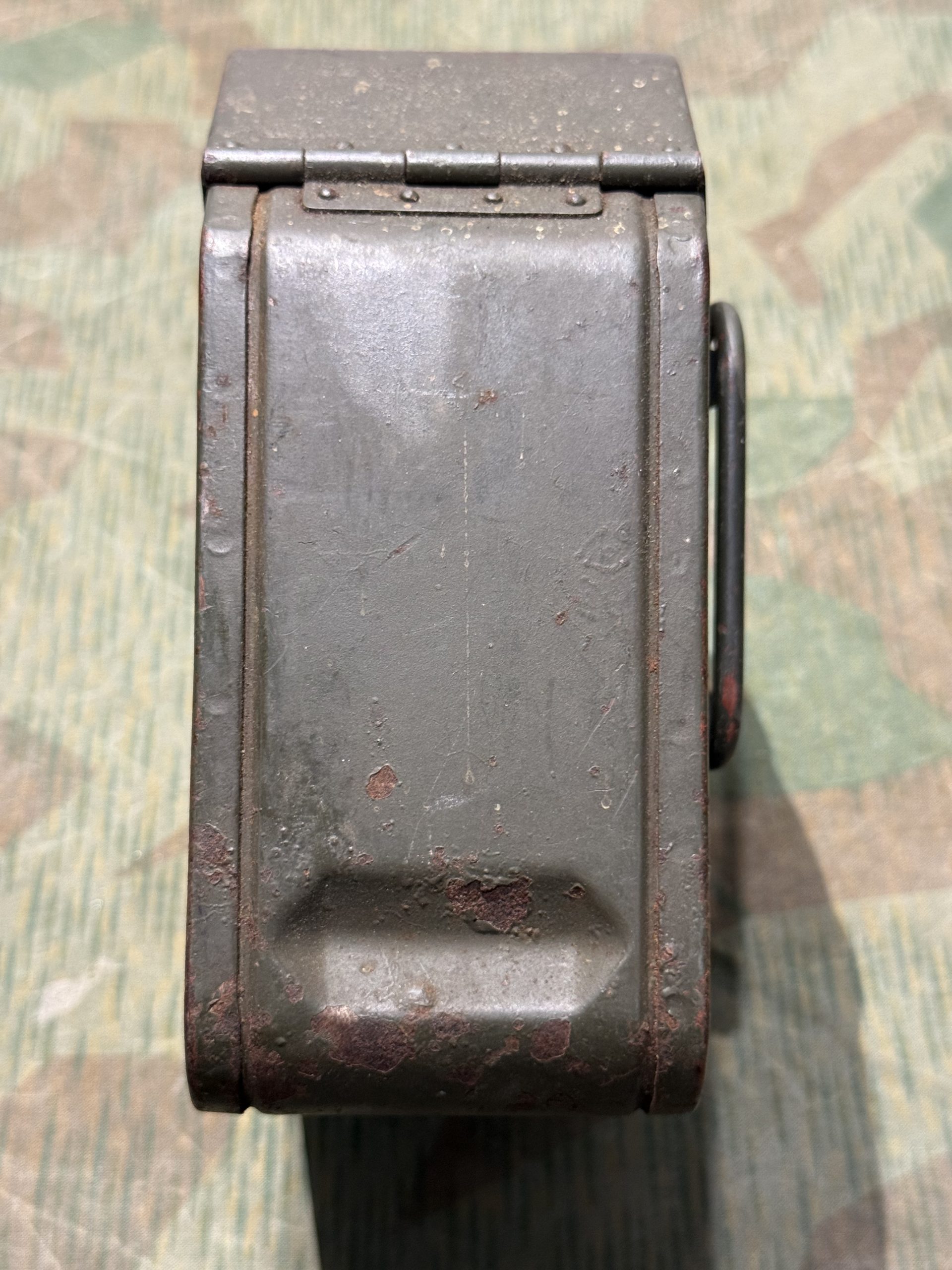 Original WW2 German Mg34 Mg42 Patronenkasten 36 Ammo Can / Drum Marked FCo 1939 - Image 9