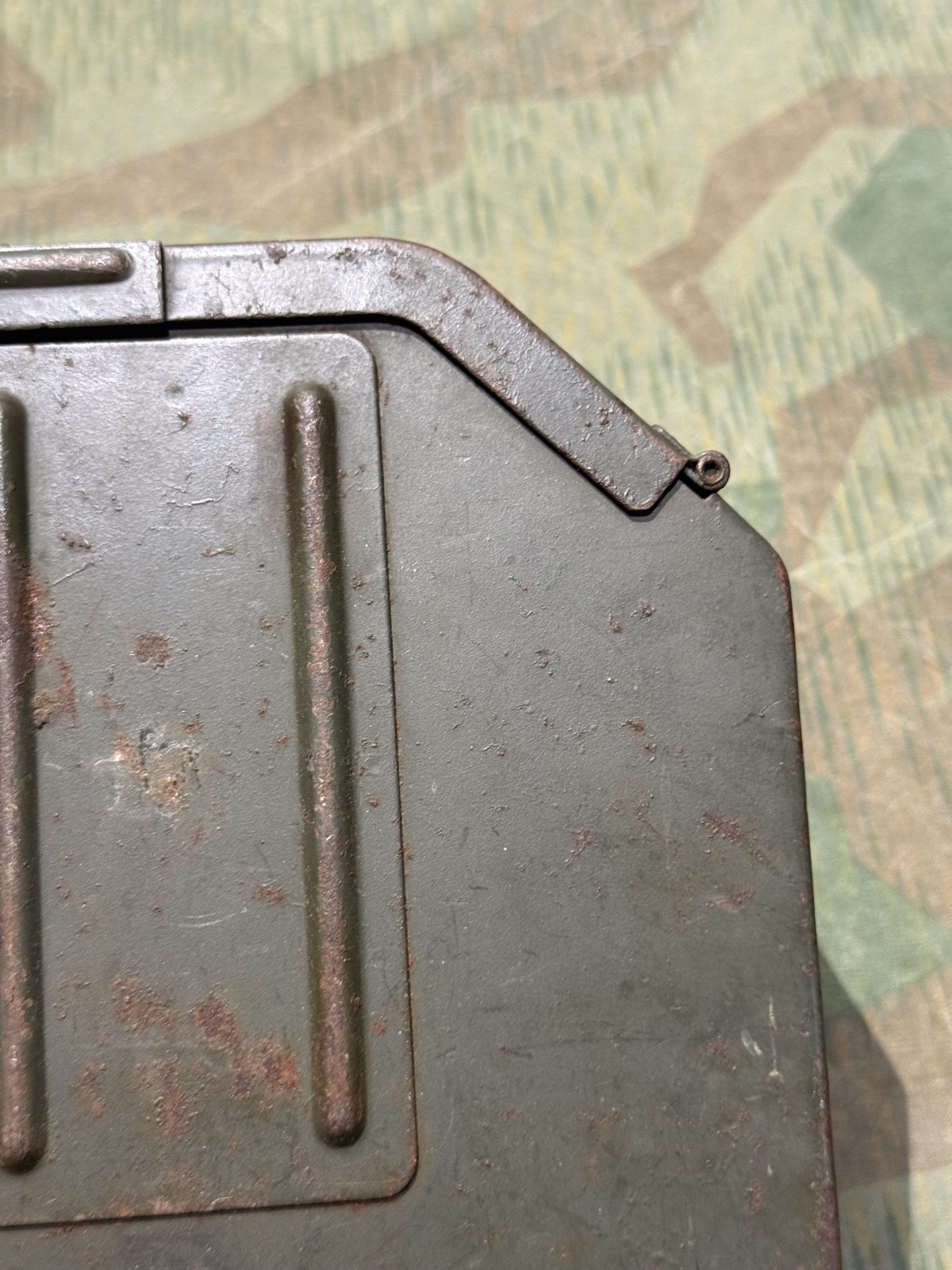 Original WW2 German Mg34 Mg42 Patronenkasten 36 Ammo Can / Drum Marked FCo 1939 - Image 16
