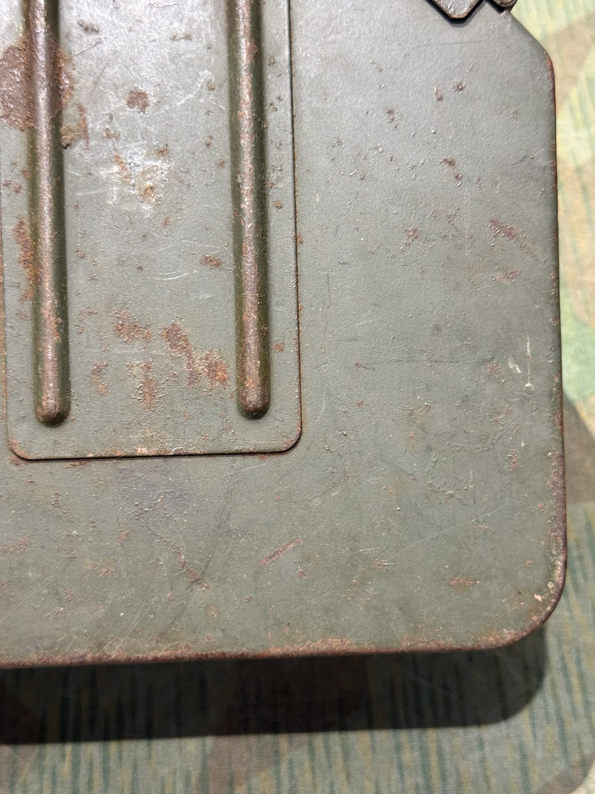 Original WW2 German Mg34 Mg42 Patronenkasten 36 Ammo Can / Drum Marked FCo 1939 - Image 17