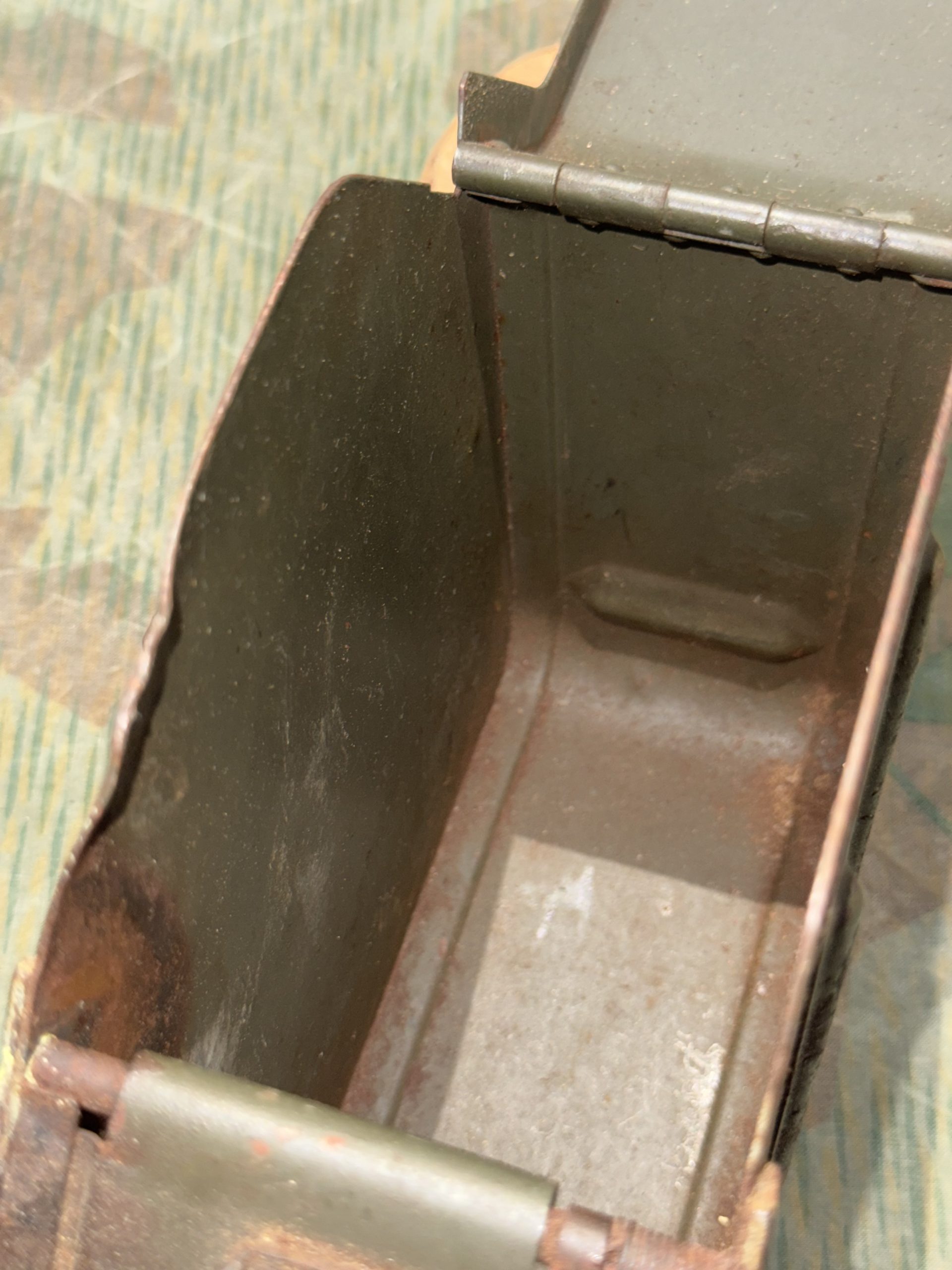 Original WW2 German Mg34 Mg42 Patronenkasten 36 Ammo Can / Drum Marked FCo 1939 - Image 20