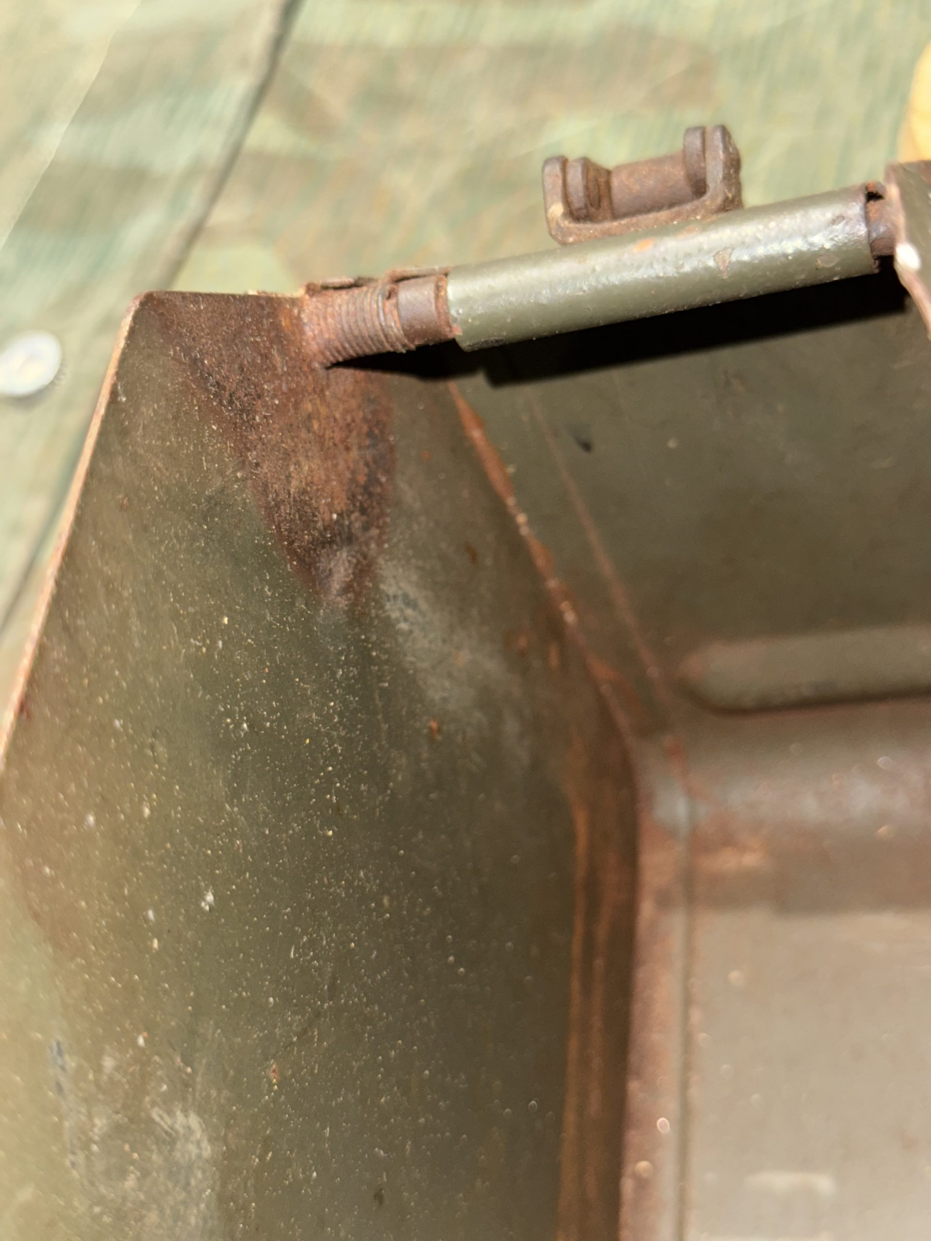 Original WW2 German Mg34 Mg42 Patronenkasten 36 Ammo Can / Drum Marked FCo 1939 - Image 25
