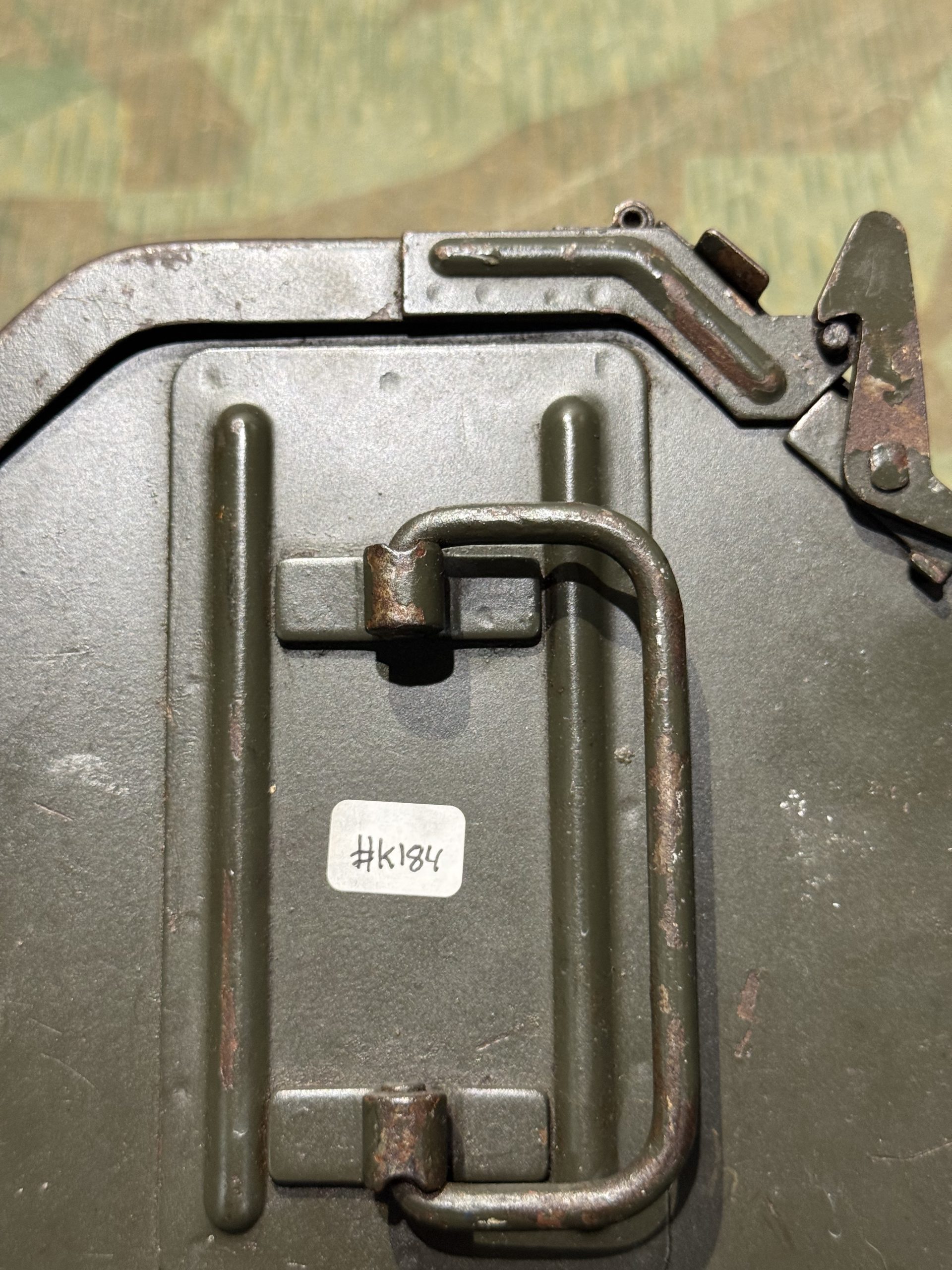 Original WW2 German Mg34 Mg42 Patronenkasten 36 Ammo Can / Drum Marked HASAG 1940 #2 - Image 3