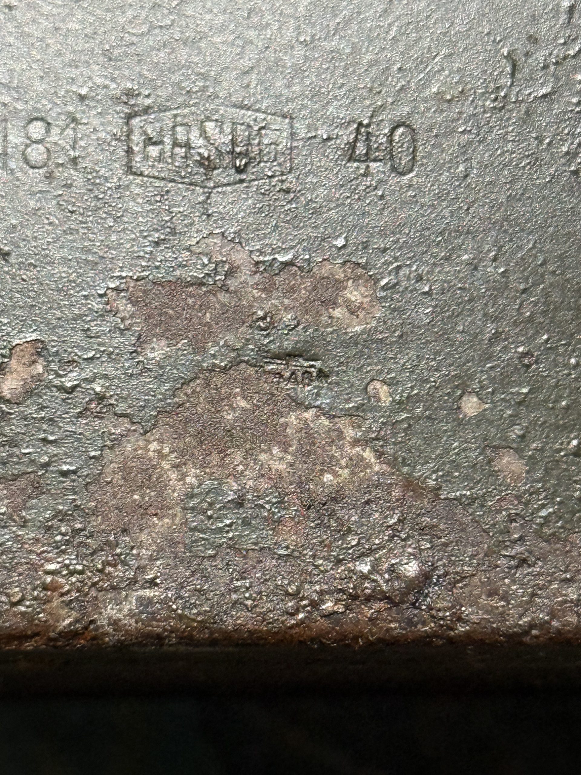 Original WW2 German Mg34 Mg42 Patronenkasten 36 Ammo Can / Drum Marked HASAG 1940 #2 - Image 6