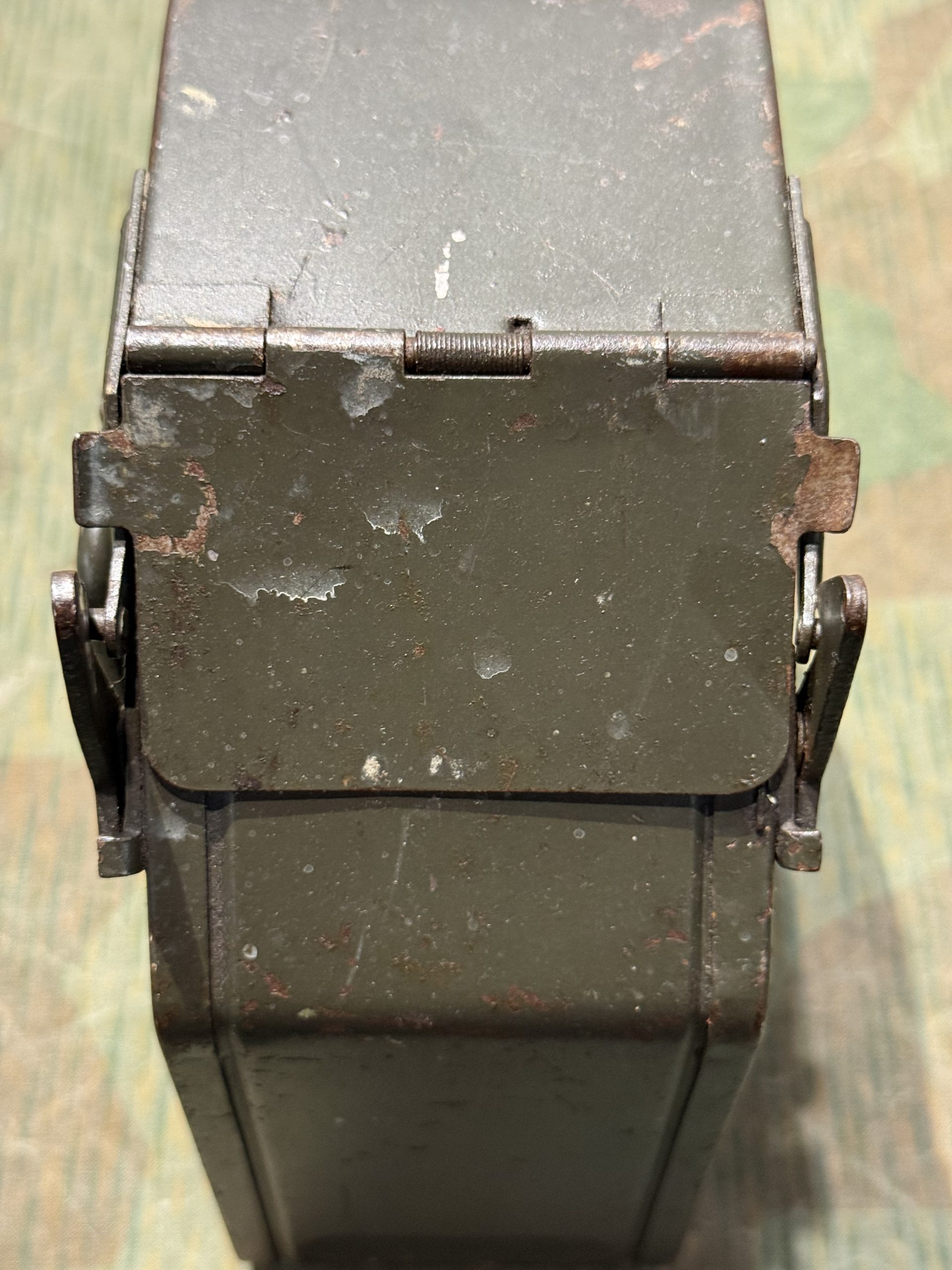 Original WW2 German Mg34 Mg42 Patronenkasten 36 Ammo Can / Drum Marked HASAG 1940 #2 - Image 7