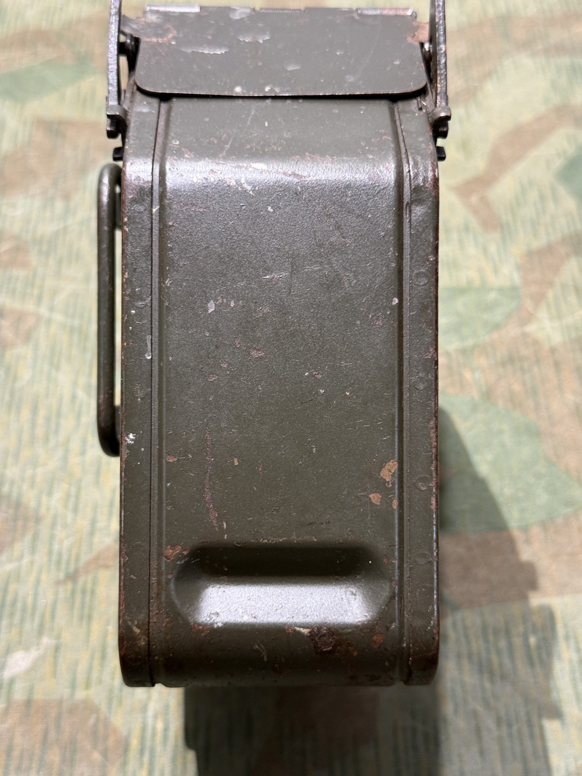 Original WW2 German Mg34 Mg42 Patronenkasten 36 Ammo Can / Drum Marked HASAG 1940 #2 - Image 8