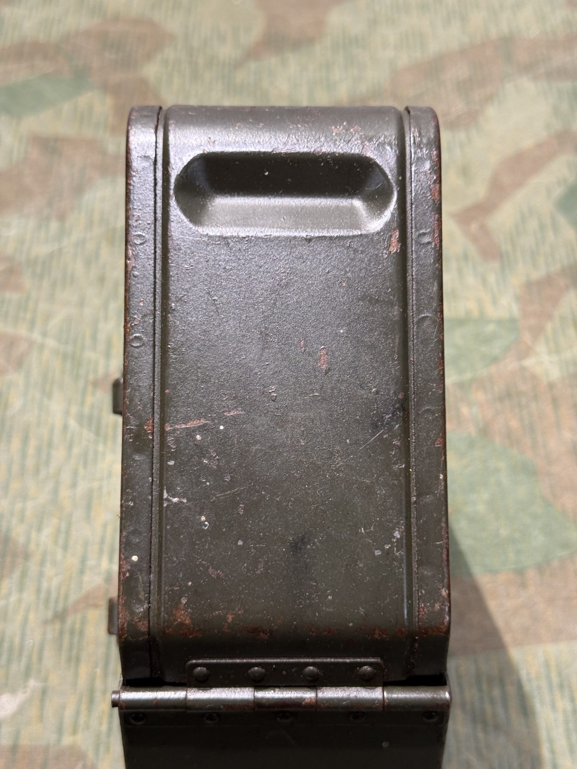 Original WW2 German Mg34 Mg42 Patronenkasten 36 Ammo Can / Drum Marked HASAG 1940 #2 - Image 10