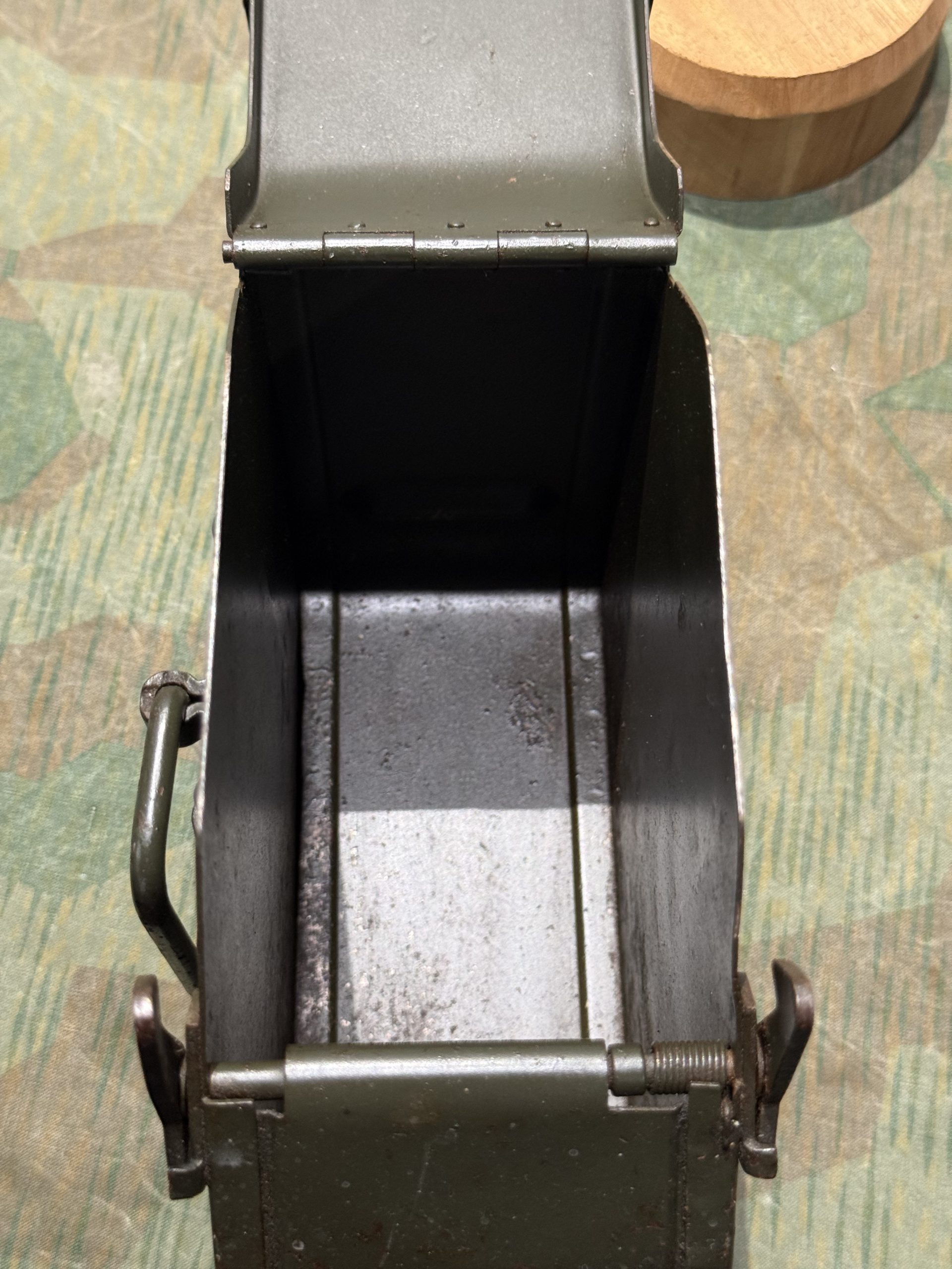 Original WW2 German Mg34 Mg42 Patronenkasten 36 Ammo Can / Drum Marked HASAG 1940 #2 - Image 15
