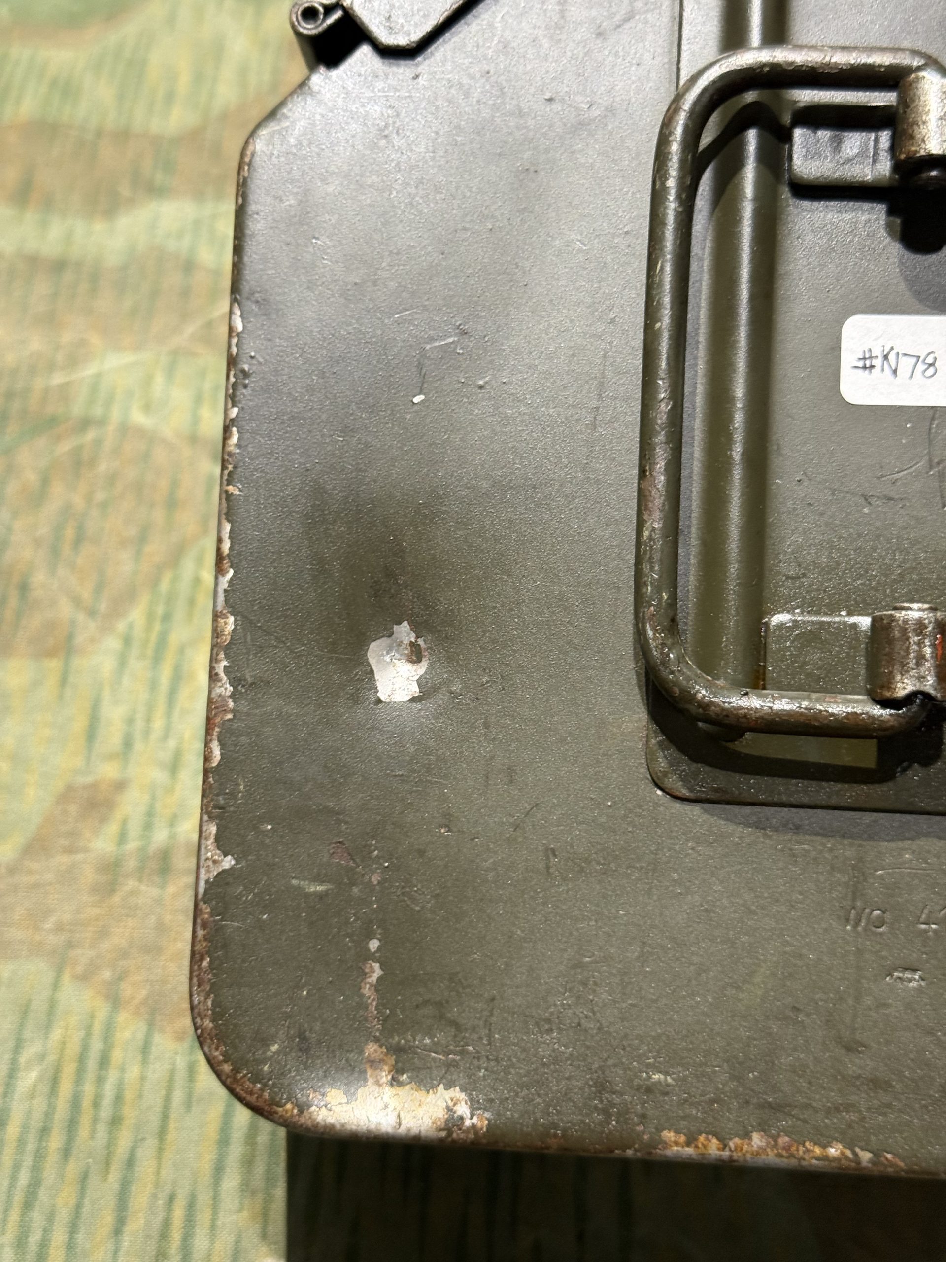 Original WW2 German Mg34 Mg42 Patronenkasten 36 Ammo Can / Drum Marked WA 1941 - Image 3