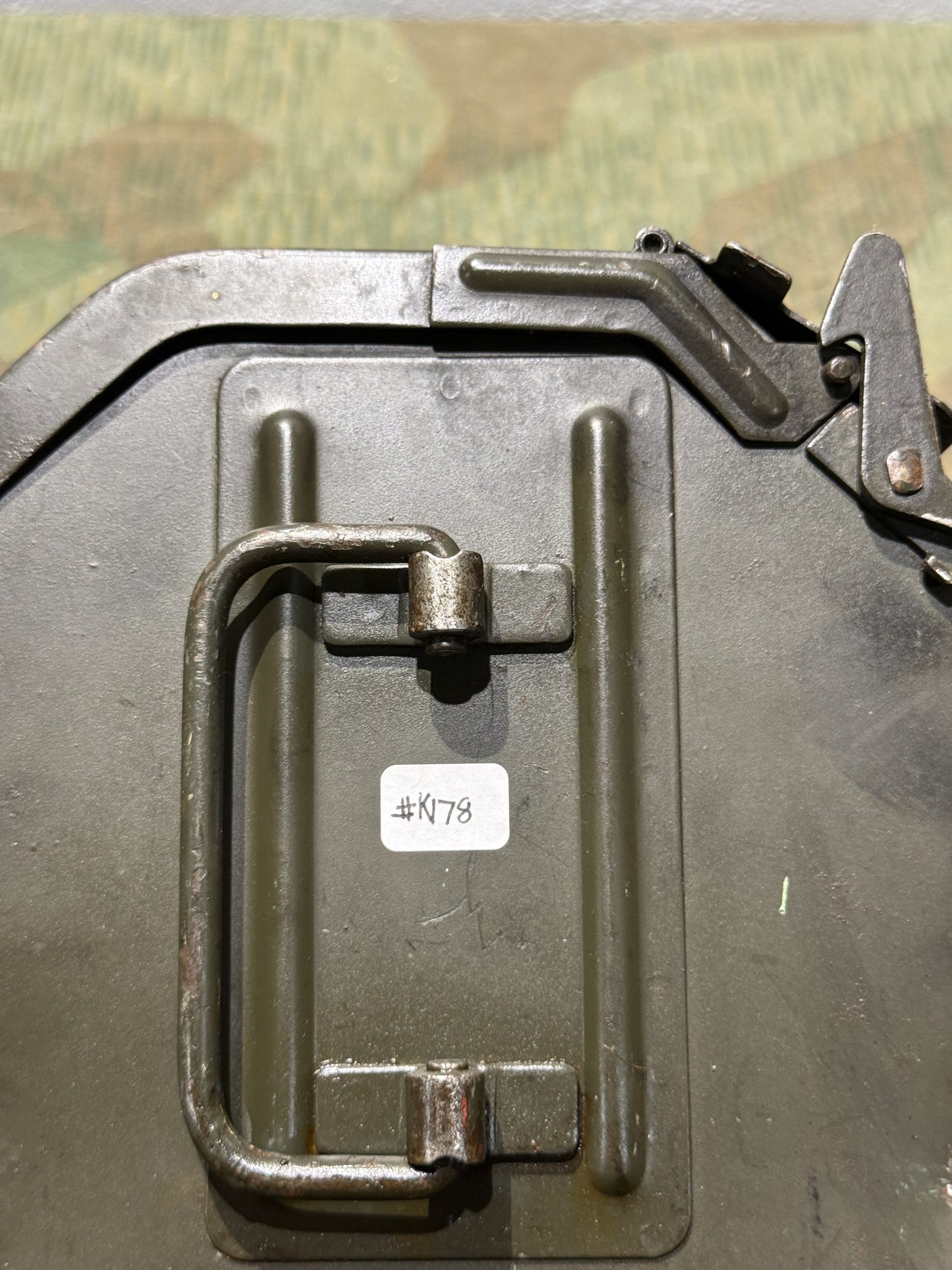 Original WW2 German Mg34 Mg42 Patronenkasten 36 Ammo Can / Drum Marked WA 1941 - Image 4
