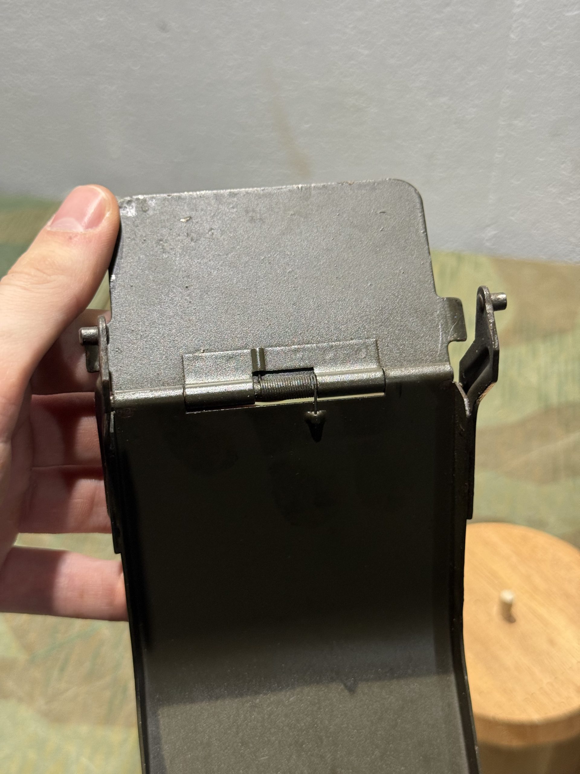 Original WW2 German Mg34 Mg42 Patronenkasten 36 Ammo Can / Drum Marked WA 1941 - Image 14