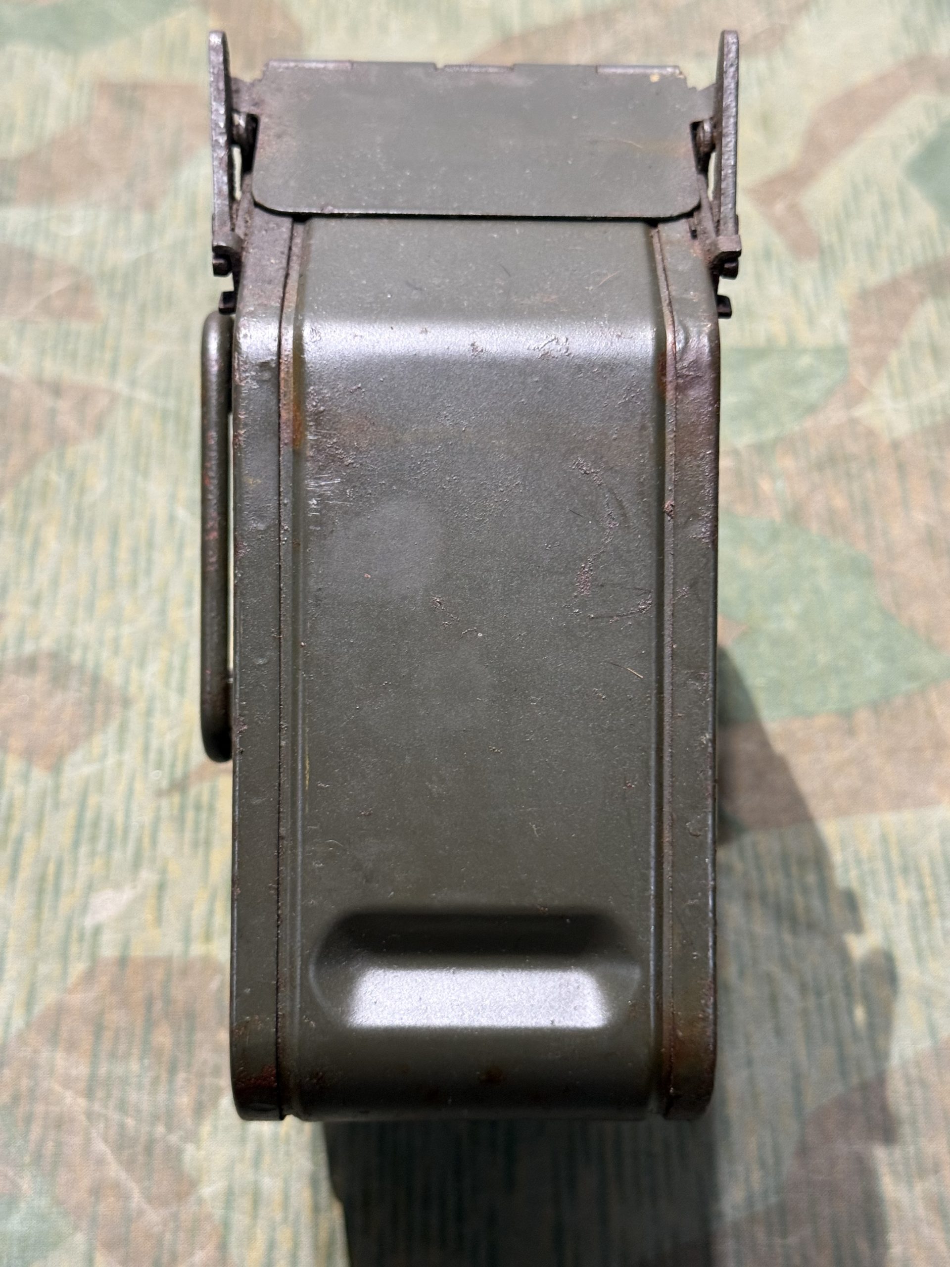 Original WW2 German Mg34 Mg42 Patronenkasten 36 Ammo Can / Drum Marked HASAG 1940 - Image 6