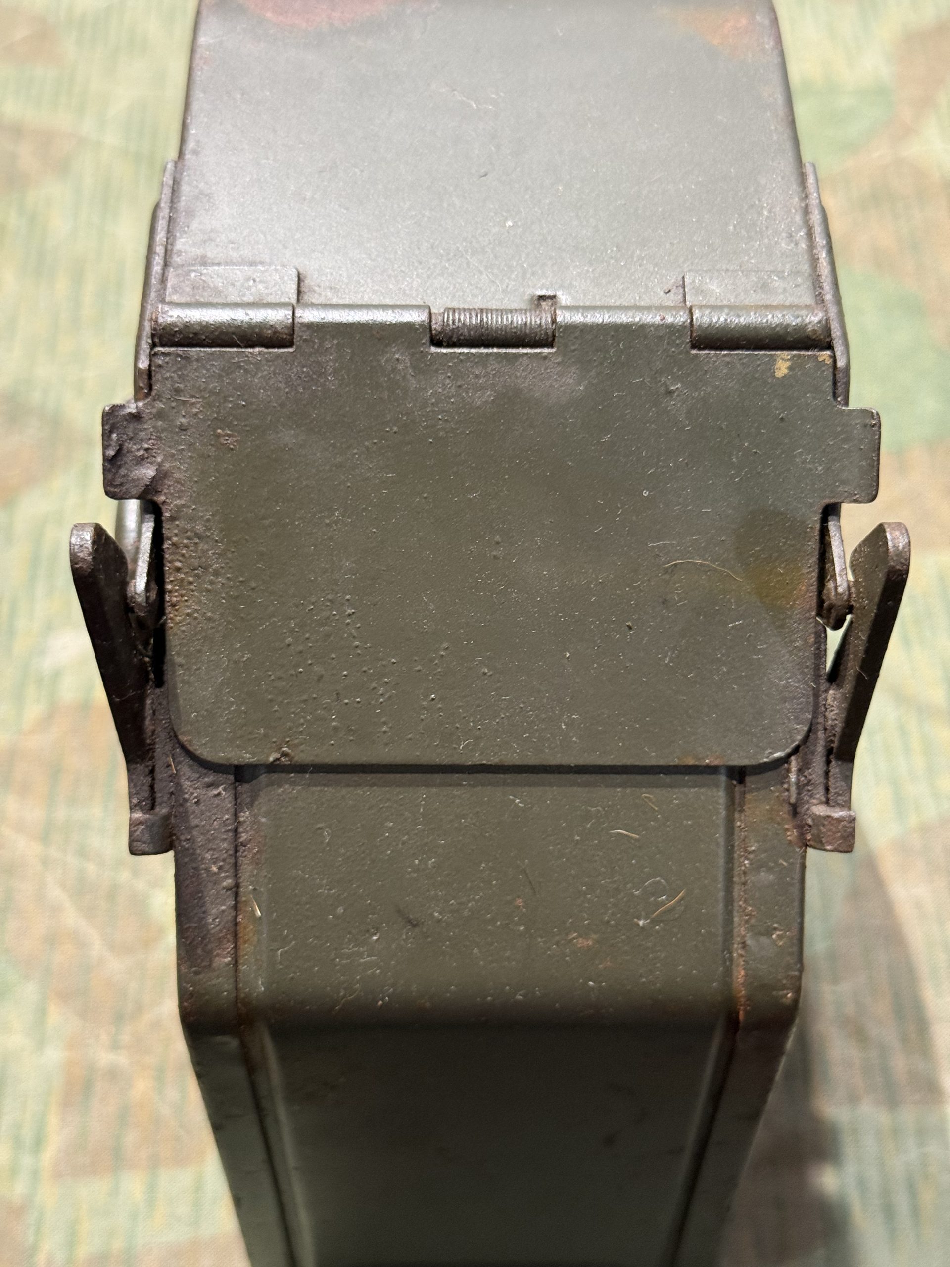 Original WW2 German Mg34 Mg42 Patronenkasten 36 Ammo Can / Drum Marked HASAG 1940 - Image 7