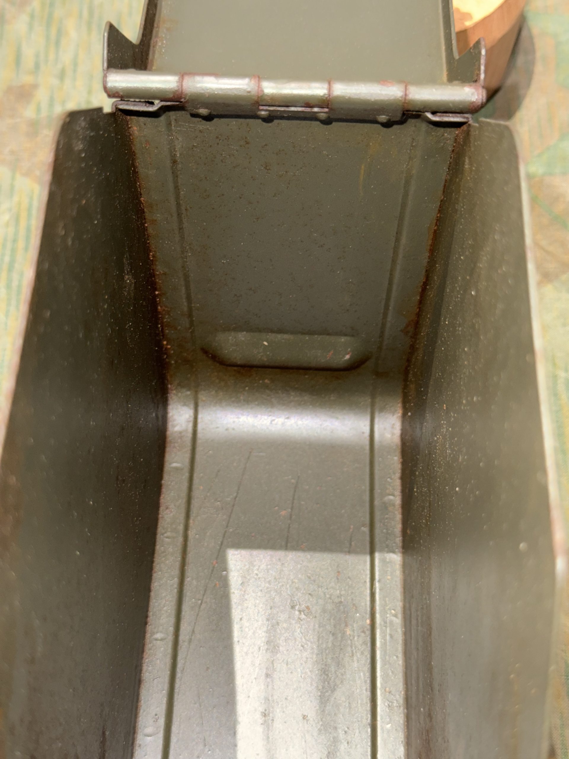 Original WW2 German Mg34 Mg42 Patronenkasten 36 Ammo Can / Drum Marked HASAG 1940 - Image 16