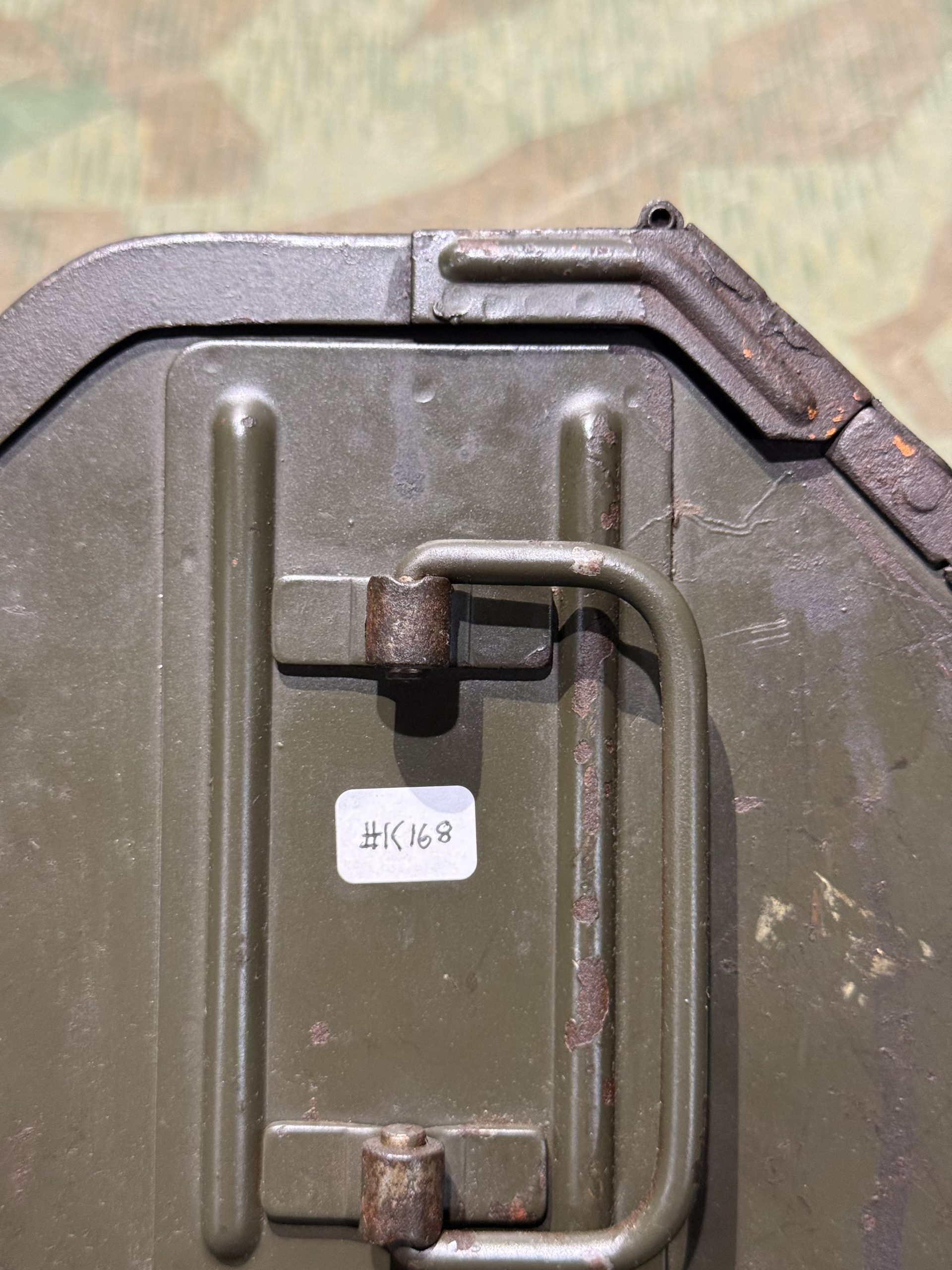 Original WW2 German Mg34 Mg42 Patronenkasten 36 Ammo Can / Drum Marked HASAG 1938 #2 - Image 3