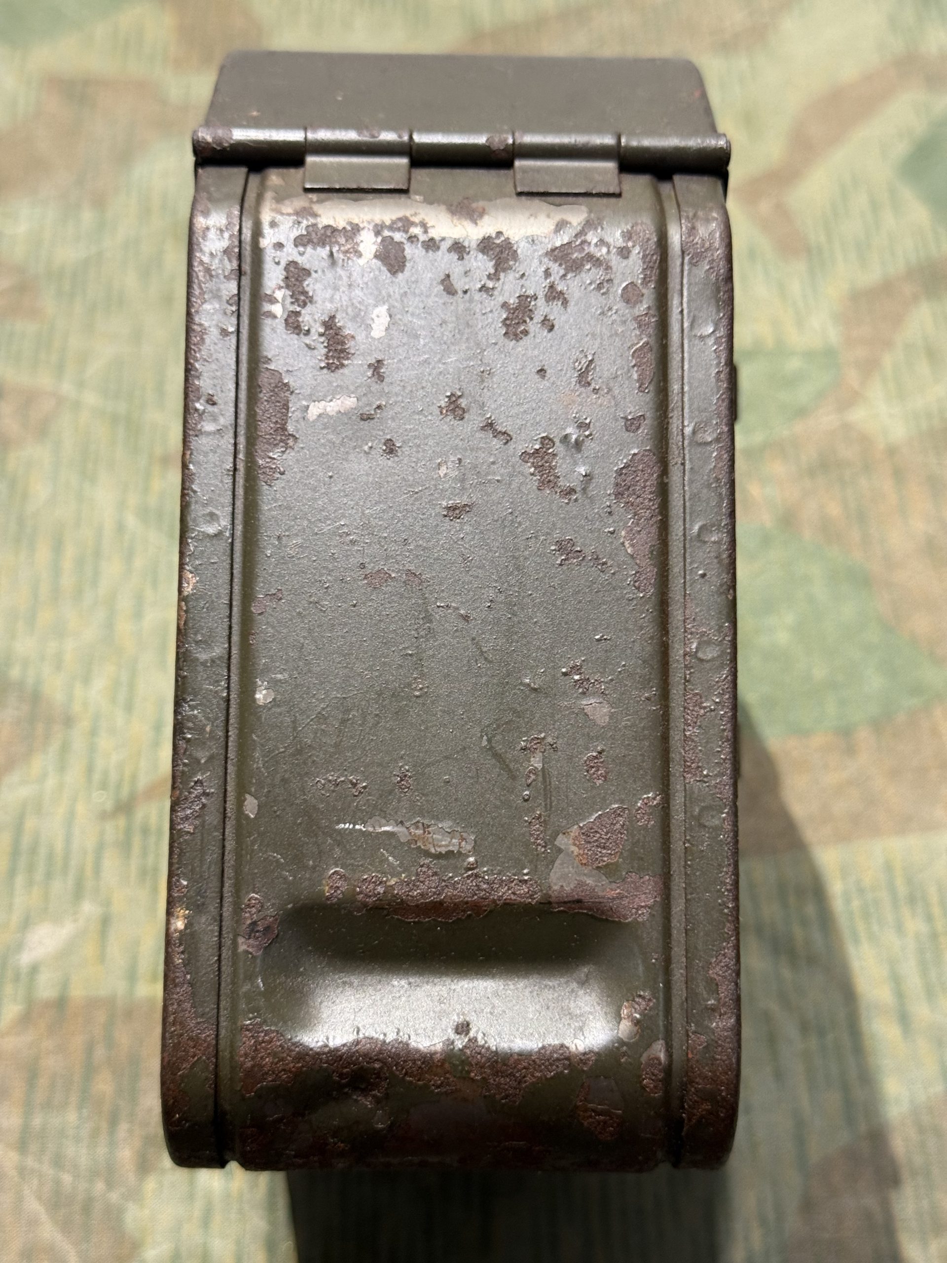 Original WW2 German Mg34 Mg42 Patronenkasten 36 Ammo Can / Drum Marked HASAG 1938 #2 - Image 9