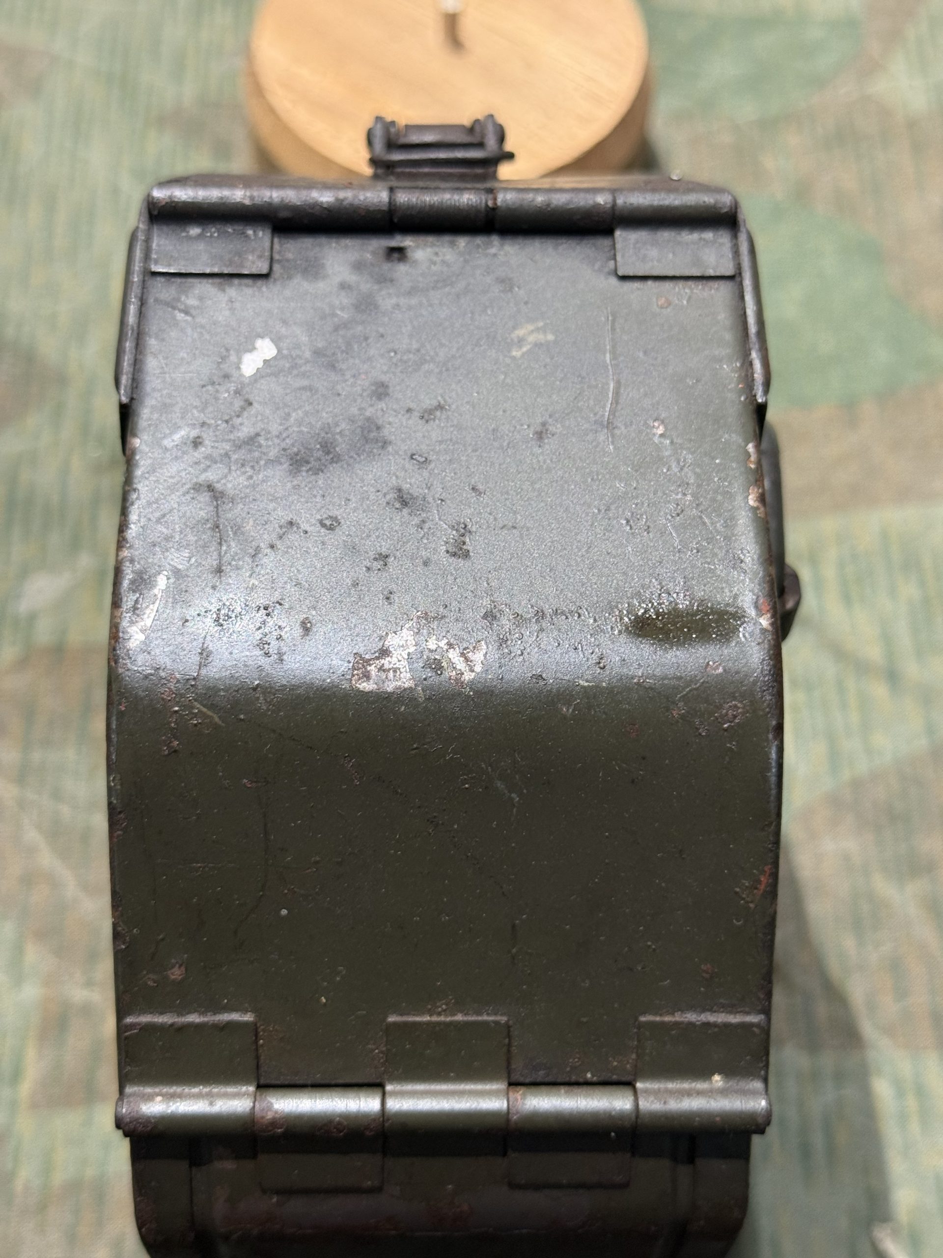 Original WW2 German Mg34 Mg42 Patronenkasten 36 Ammo Can / Drum Marked HASAG 1938 #2 - Image 10