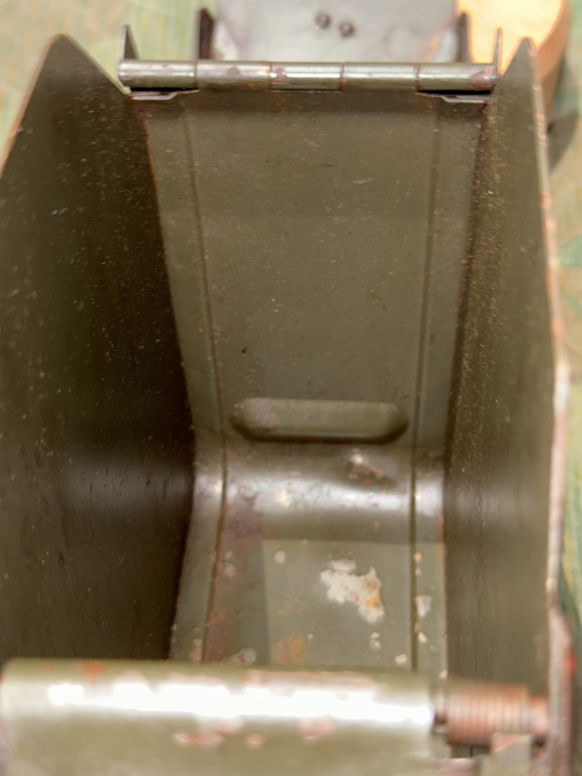 Original WW2 German Mg34 Mg42 Patronenkasten 36 Ammo Can / Drum Marked HASAG 1938 #2 - Image 14