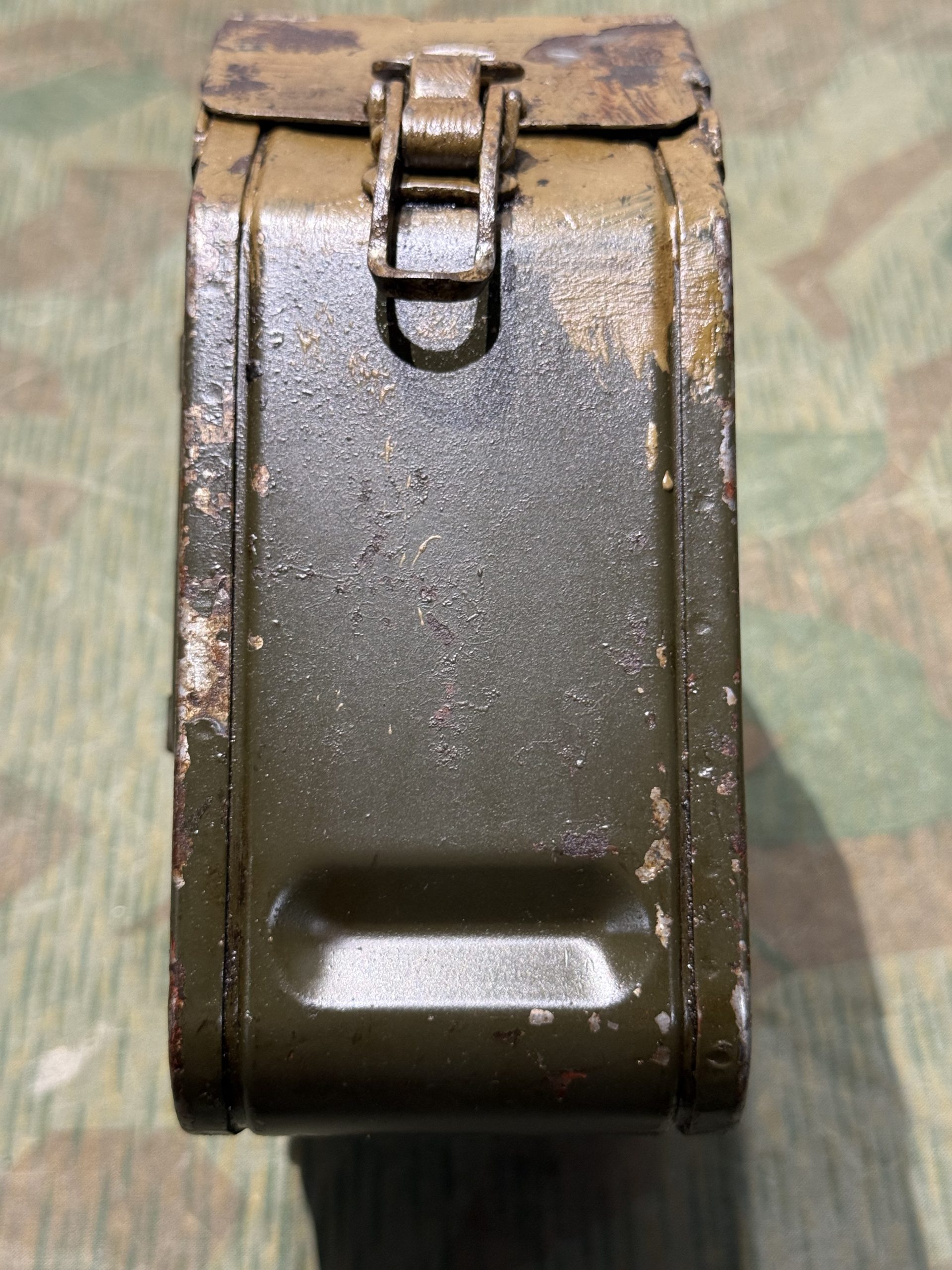Original WW2 German Mg34 Mg42 Patronenkasten 36 Ammo Can / Drum Marked HASAG 1938 - Image 7