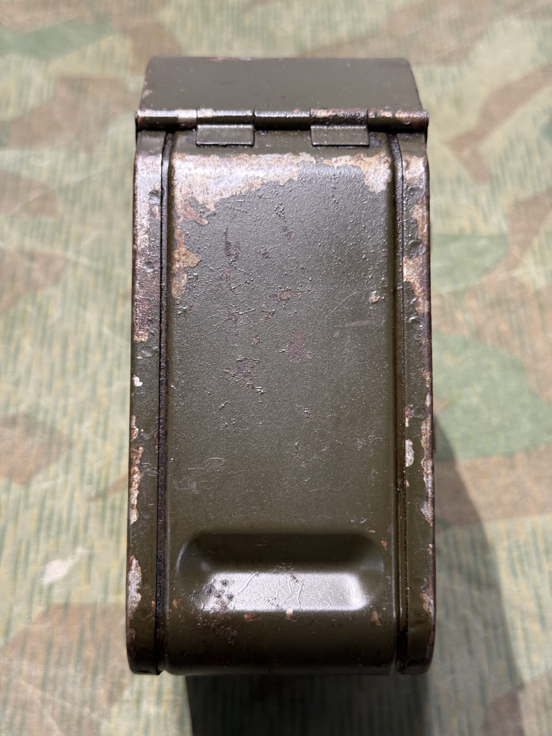 Original WW2 German Mg34 Mg42 Patronenkasten 36 Ammo Can / Drum Marked HASAG 1938 - Image 9