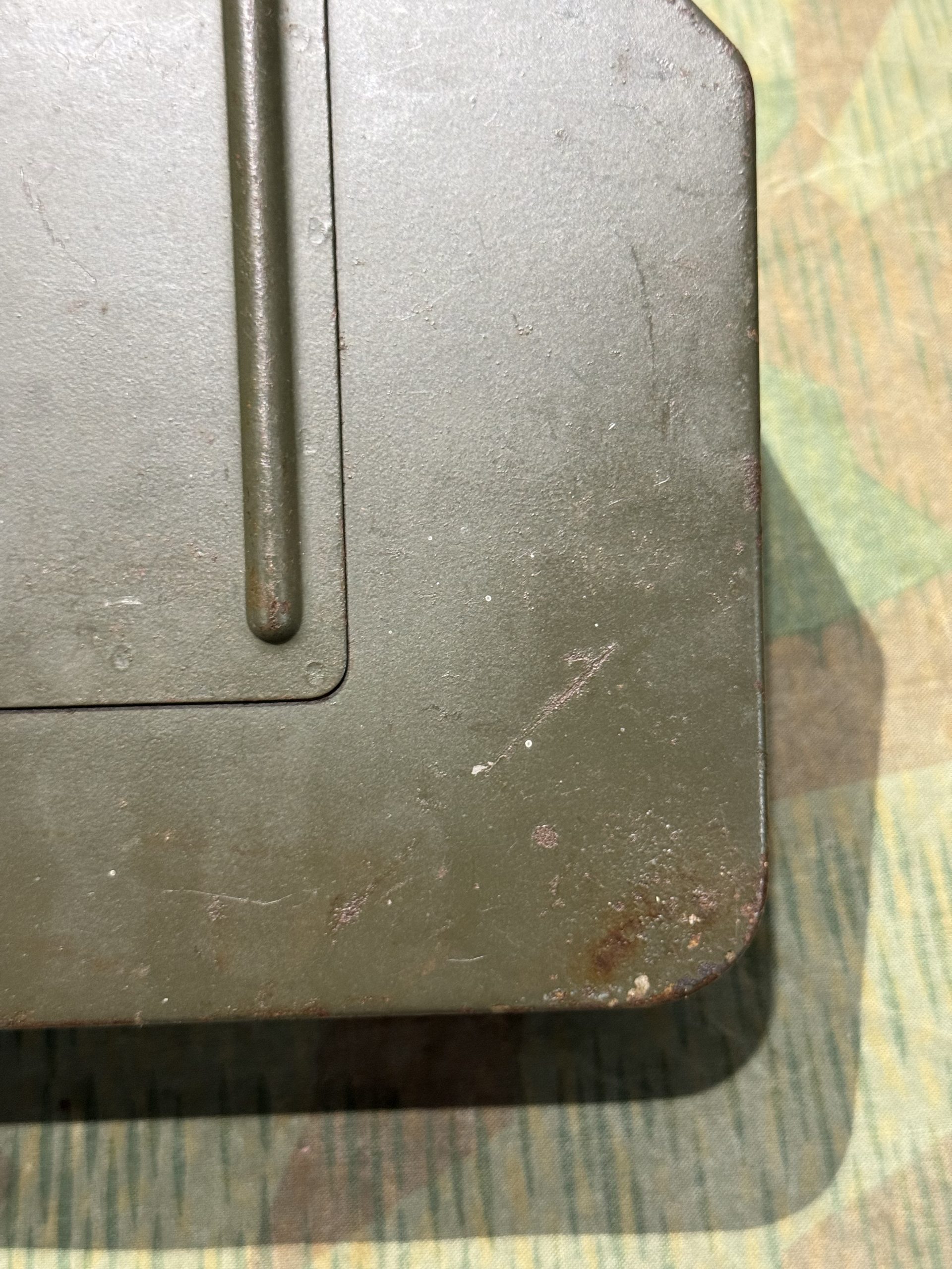 Original WW2 German Mg34 Mg42 Patronenkasten 36 Ammo Can / Drum Marked HASAG 1940 - Image 24