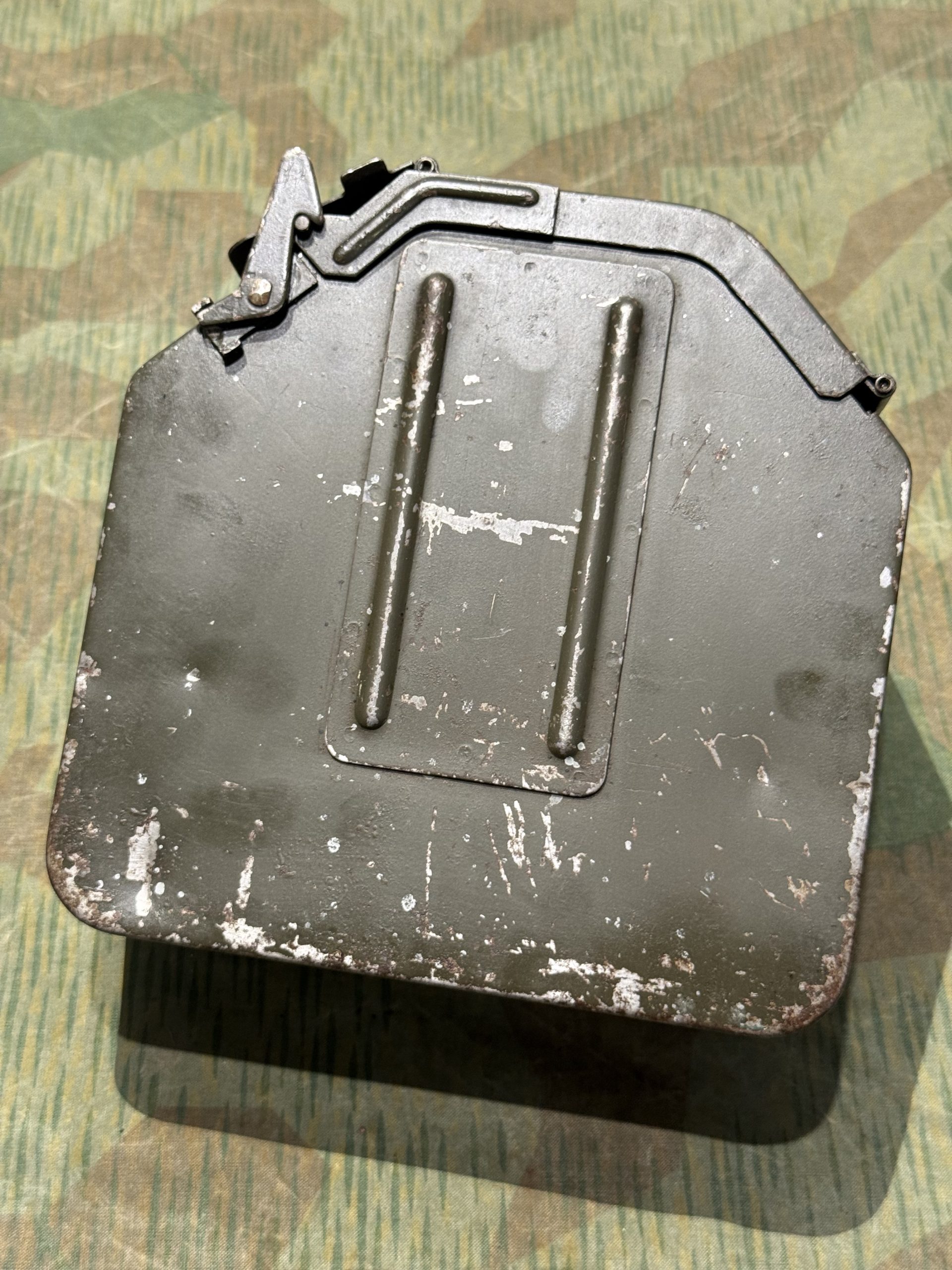Original WW2 German Mg34 Mg42 Patronenkasten 36 Ammo Can / Drum Marked WA 1941 - Image 23