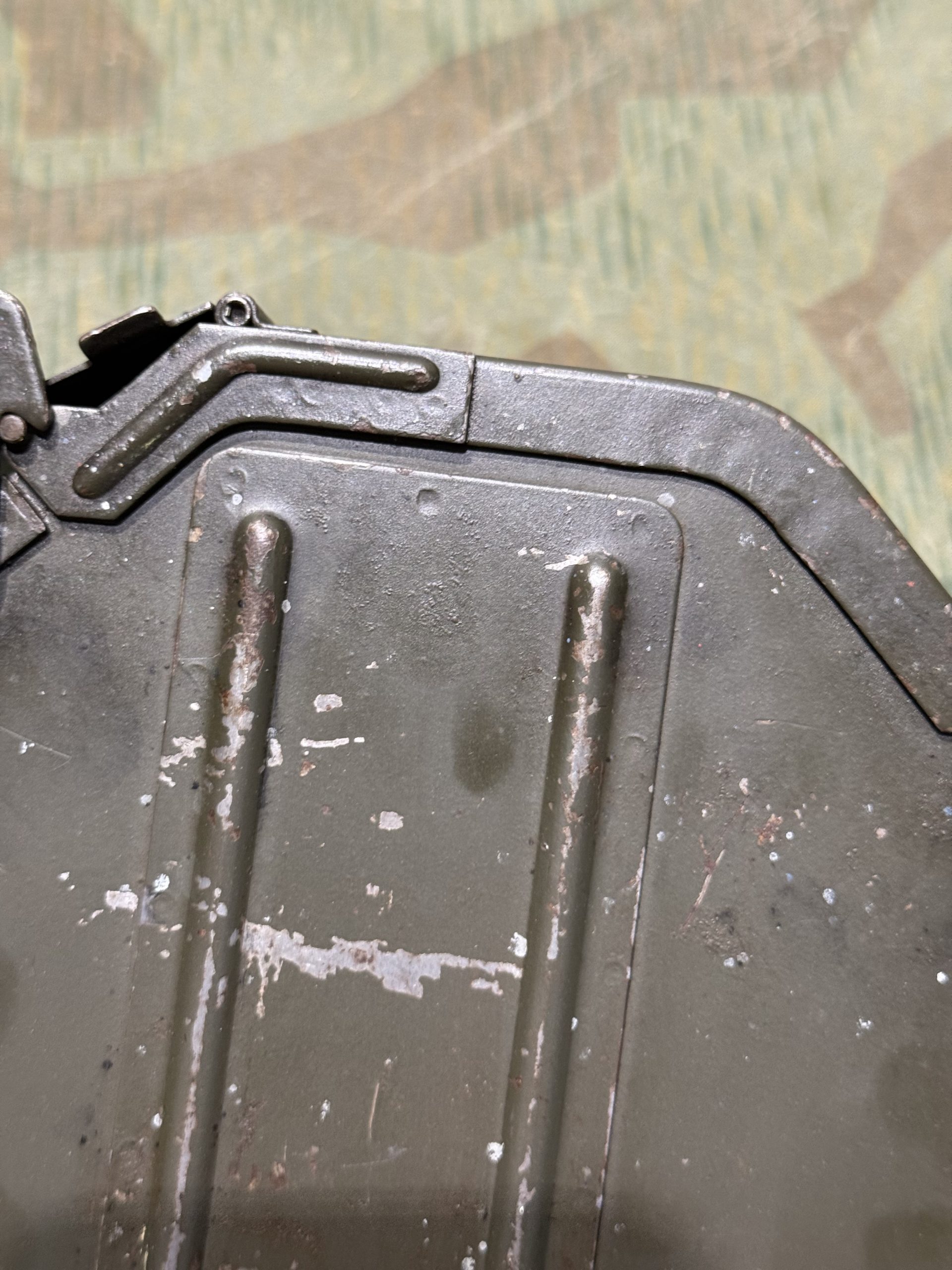 Original WW2 German Mg34 Mg42 Patronenkasten 36 Ammo Can / Drum Marked WA 1941 - Image 25