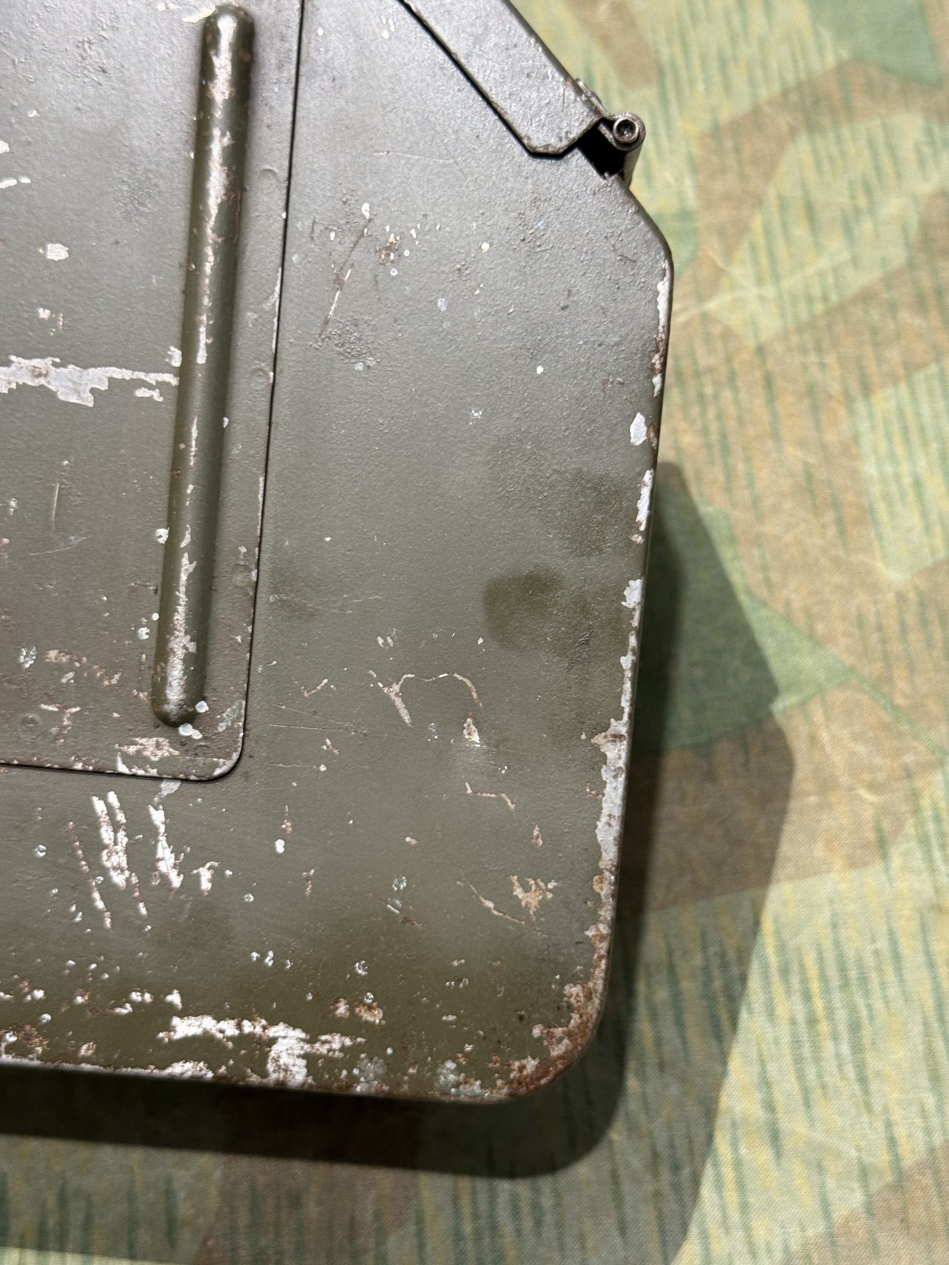 Original WW2 German Mg34 Mg42 Patronenkasten 36 Ammo Can / Drum Marked WA 1941 - Image 26