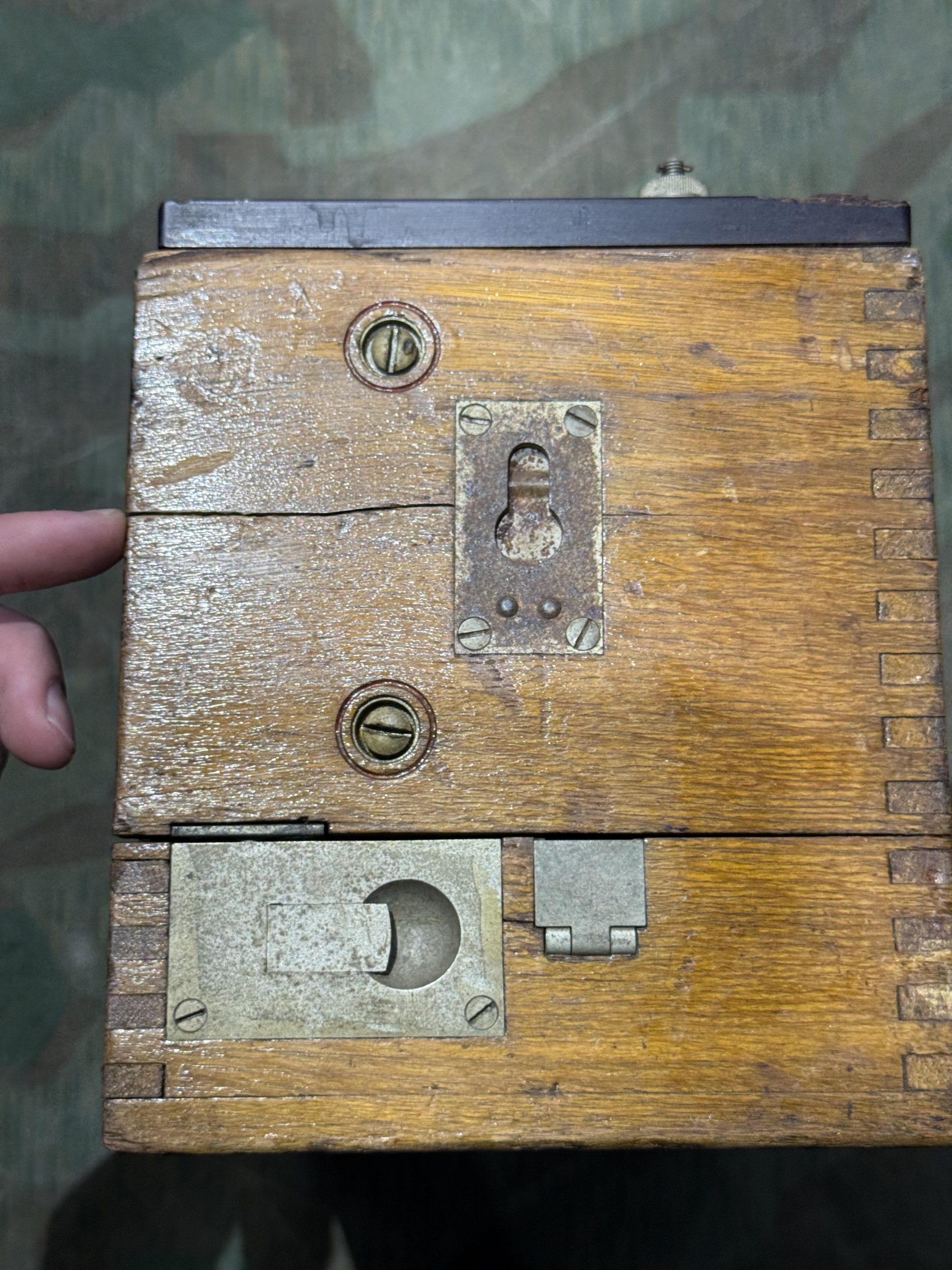 Original WW2 German 10 Line Switchboard Klappenschrank 1939 Dated Working Condition - Image 17