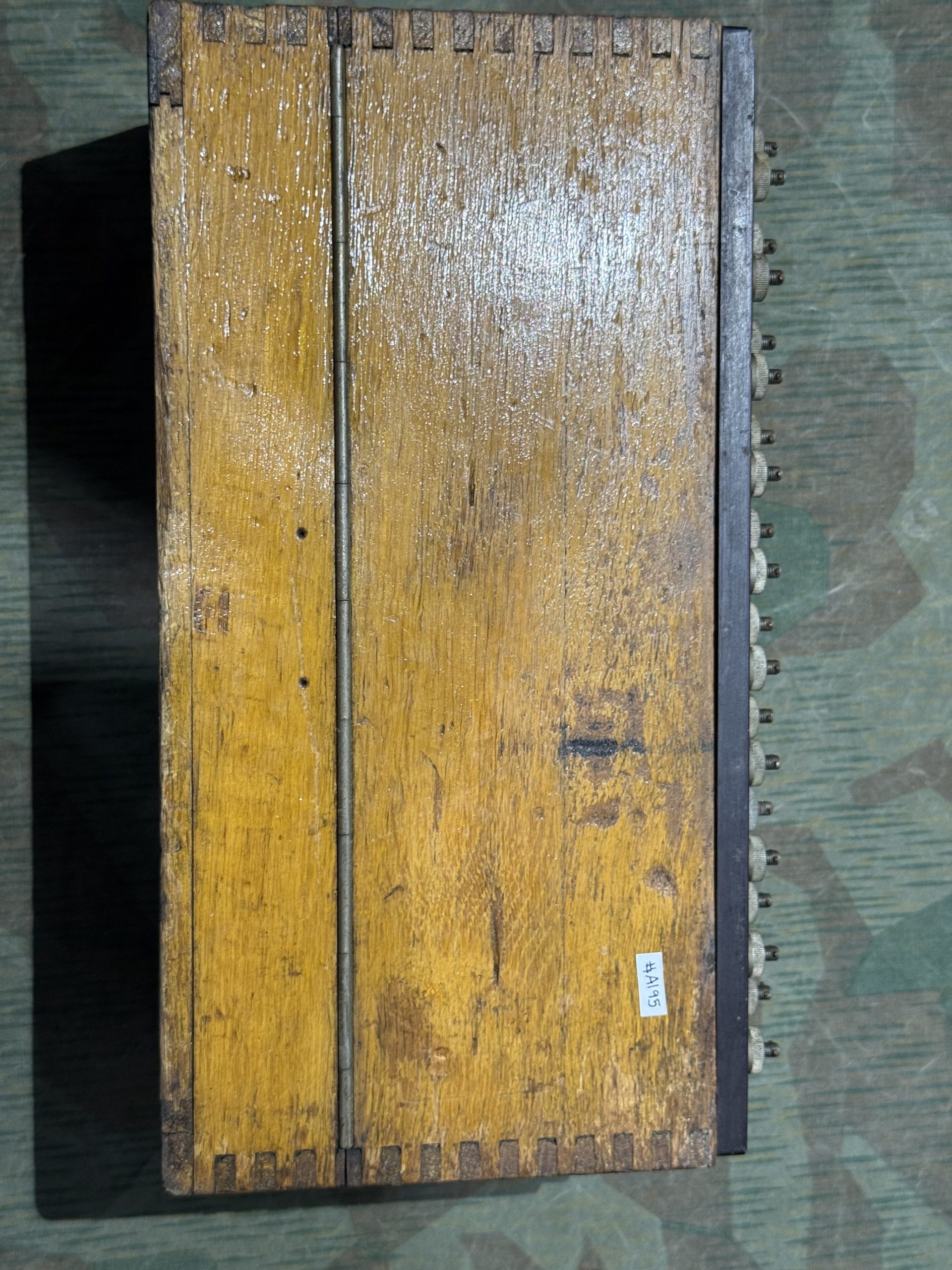 Original WW2 German 10 Line Switchboard Klappenschrank 1939 Dated Working Condition - Image 18