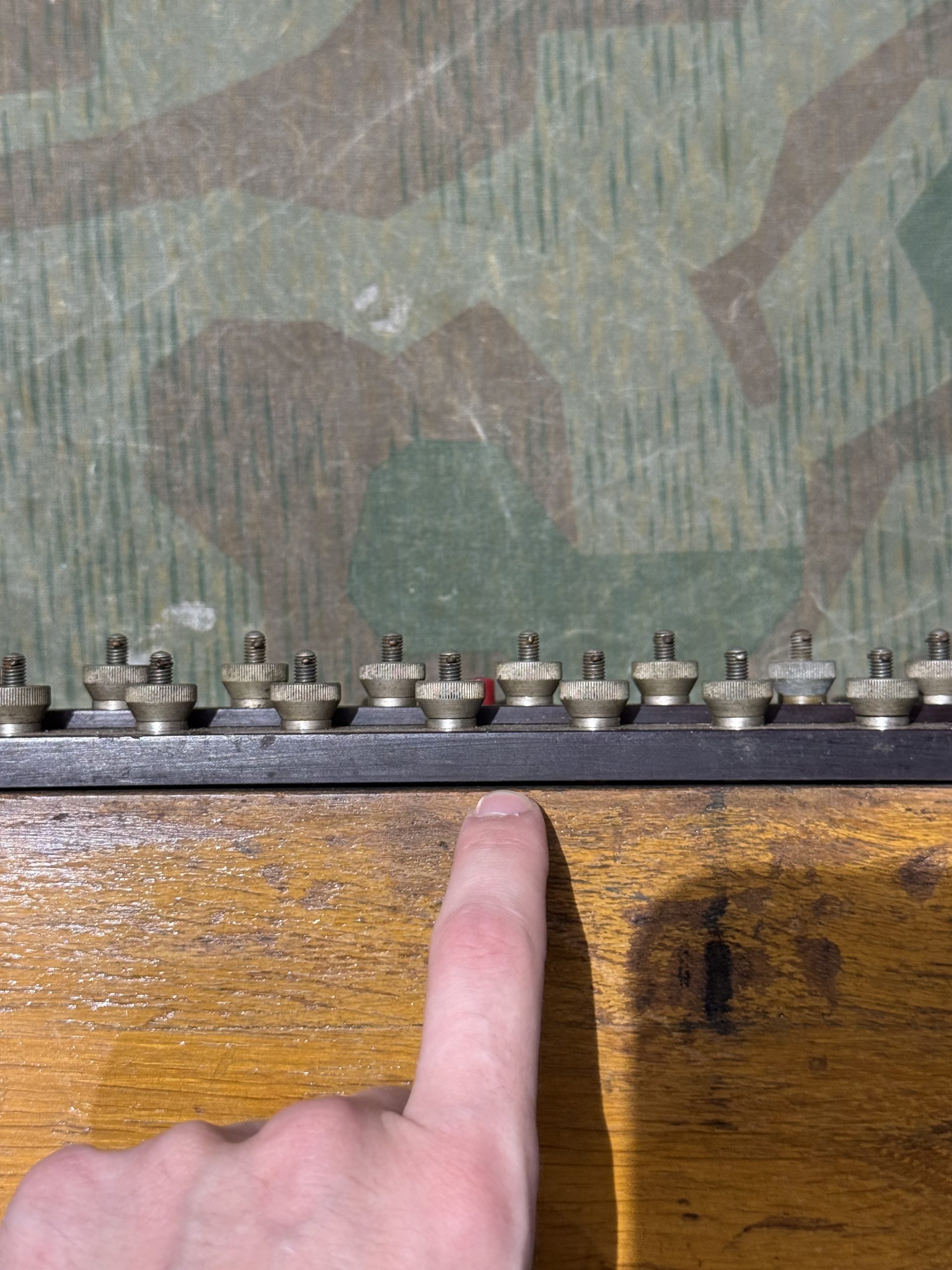 Original WW2 German 10 Line Switchboard Klappenschrank 1939 Dated Working Condition - Image 21