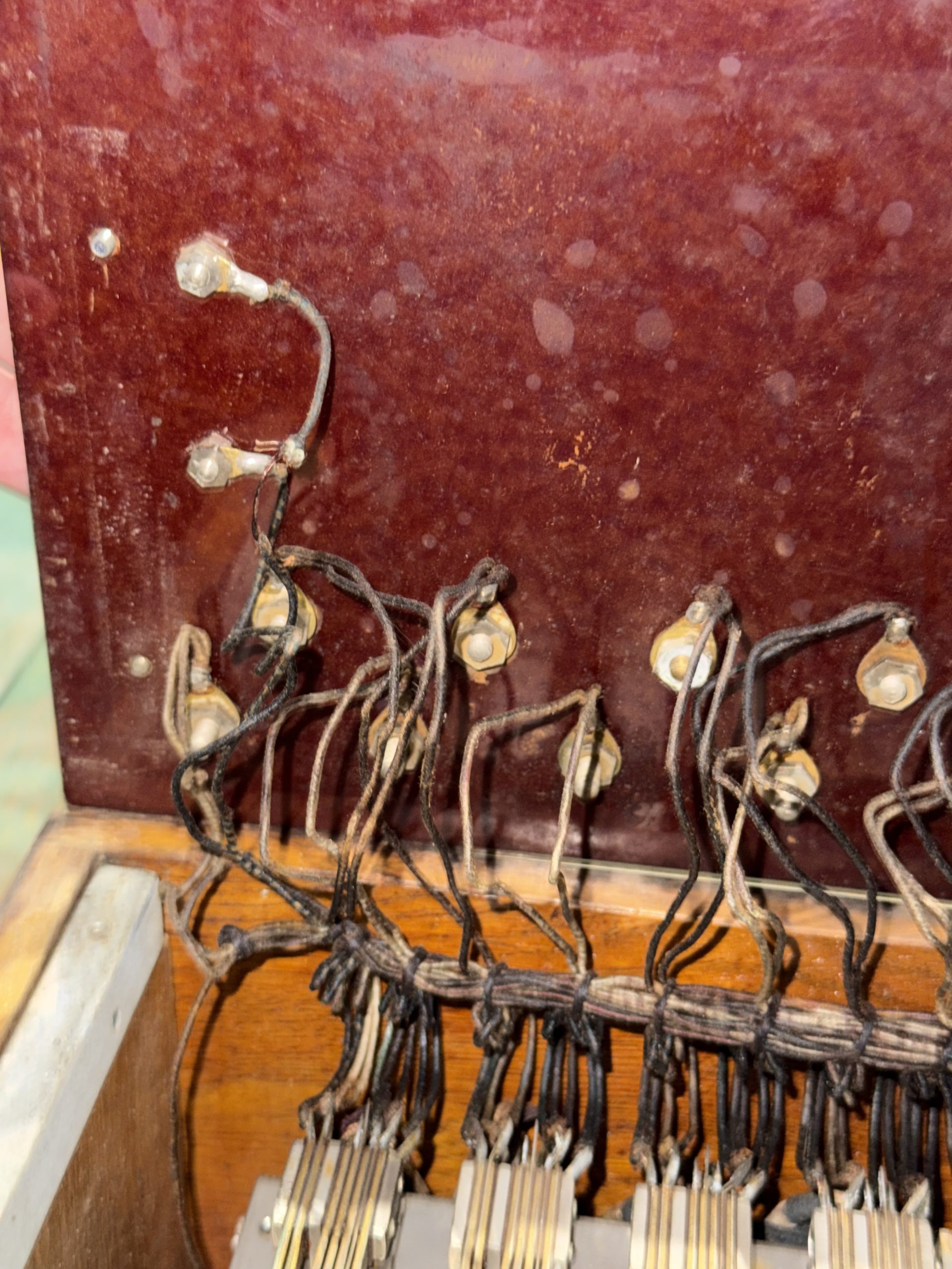 Original WW2 German 10 Line Switchboard Klappenschrank 1939 Dated Working Condition - Image 30