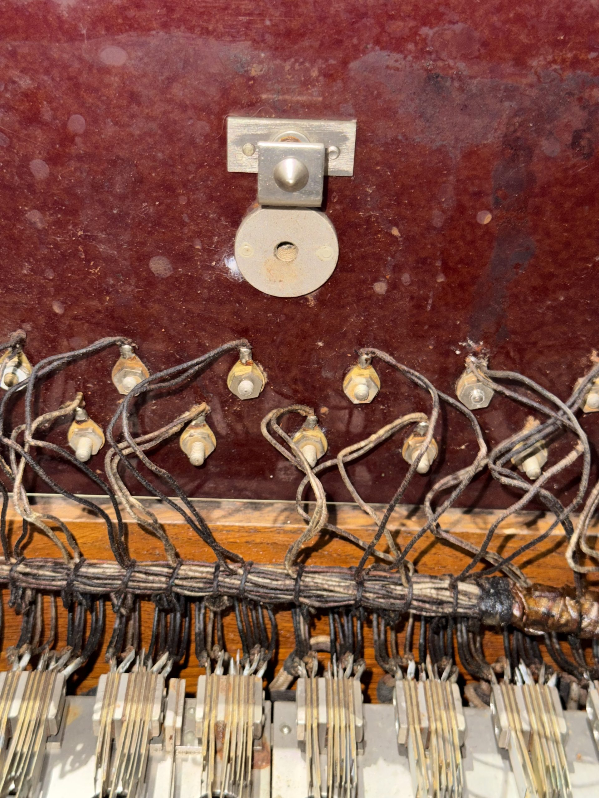 Original WW2 German 10 Line Switchboard Klappenschrank 1939 Dated Working Condition - Image 31
