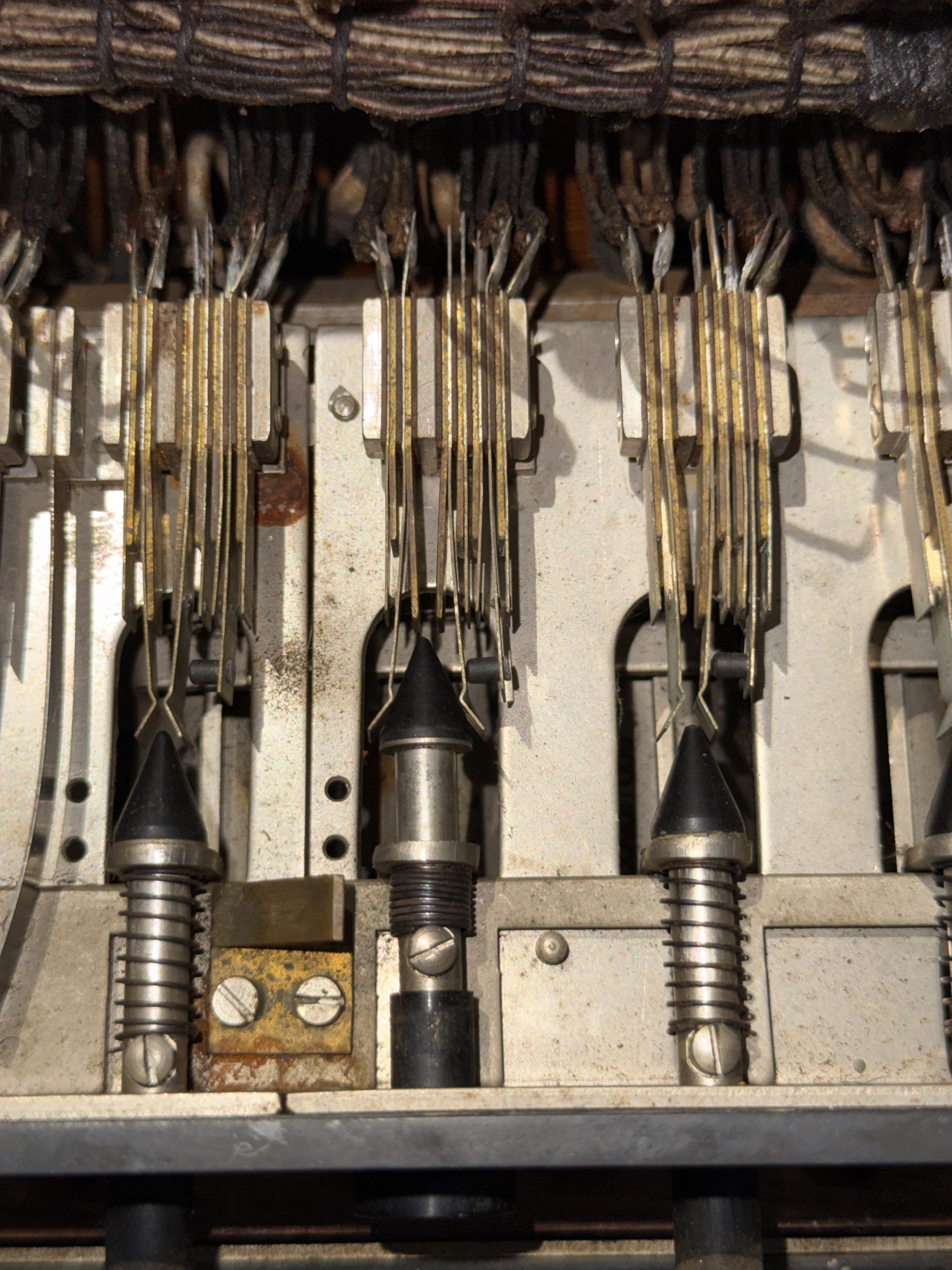 Original WW2 German 10 Line Switchboard Klappenschrank 1939 Dated Working Condition - Image 36